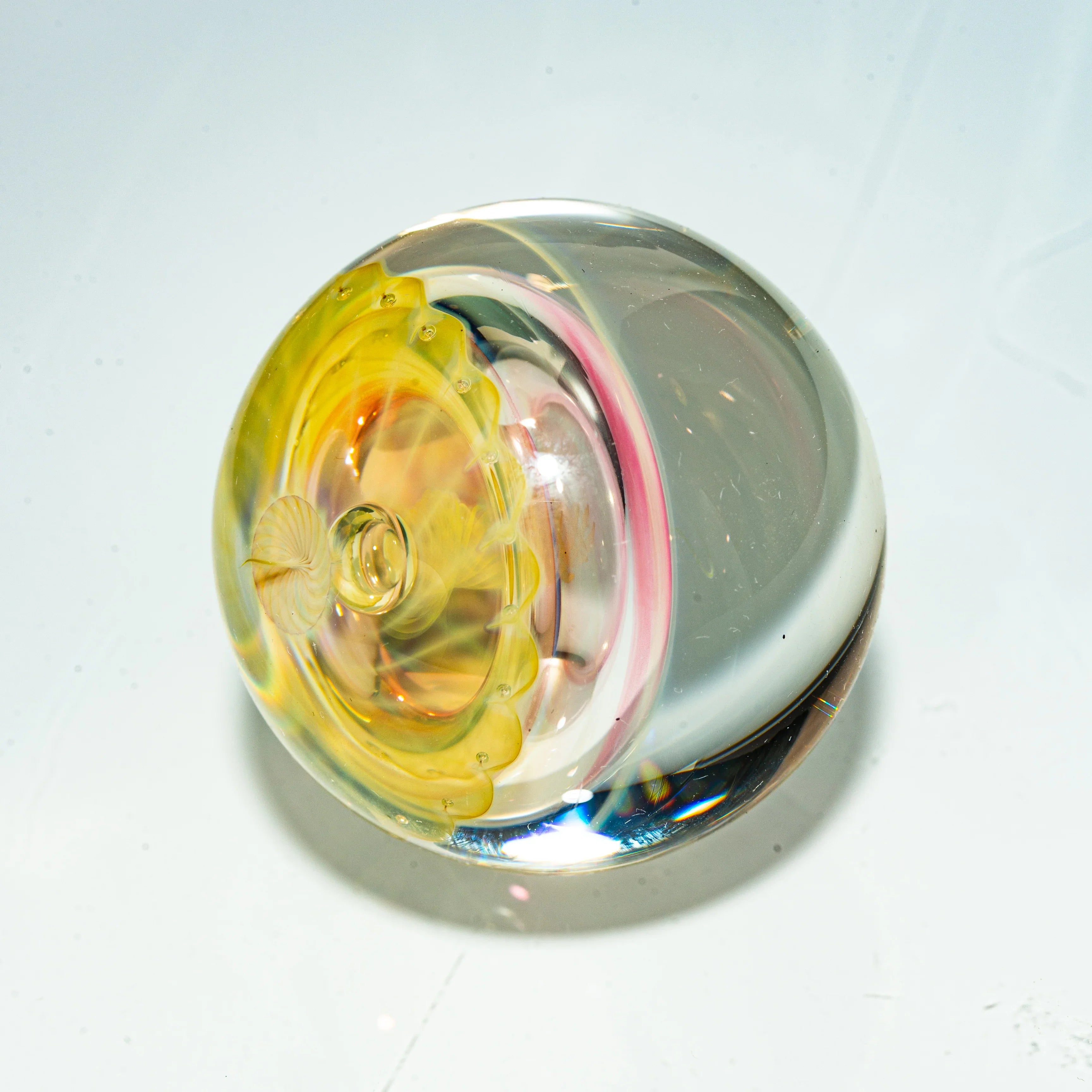 Beak Glass - Toroidol Marble #409 35MM Marble