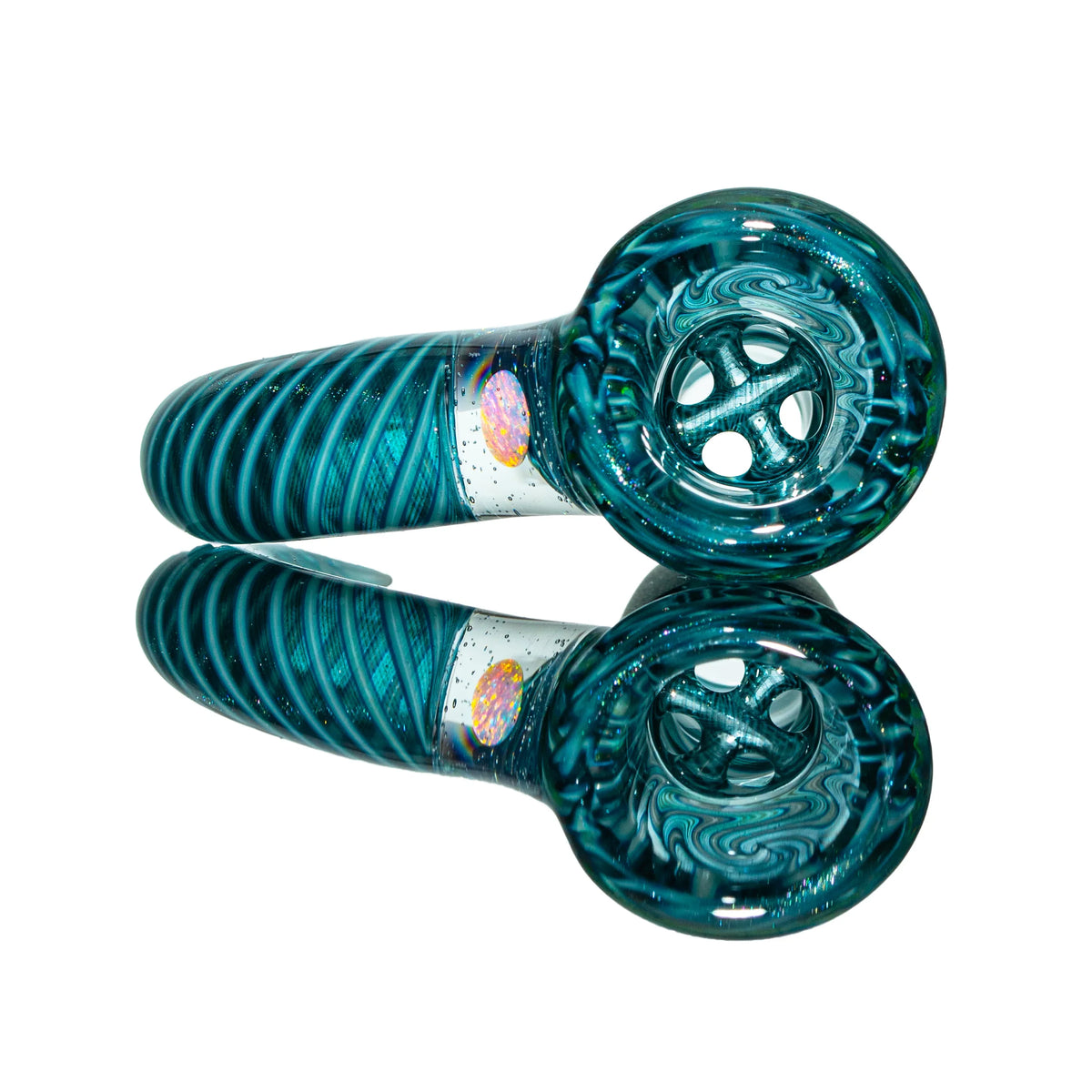 Simple Lemon Farmer - Opal Blueberry Inspired Fully Worked 18mm Slide
