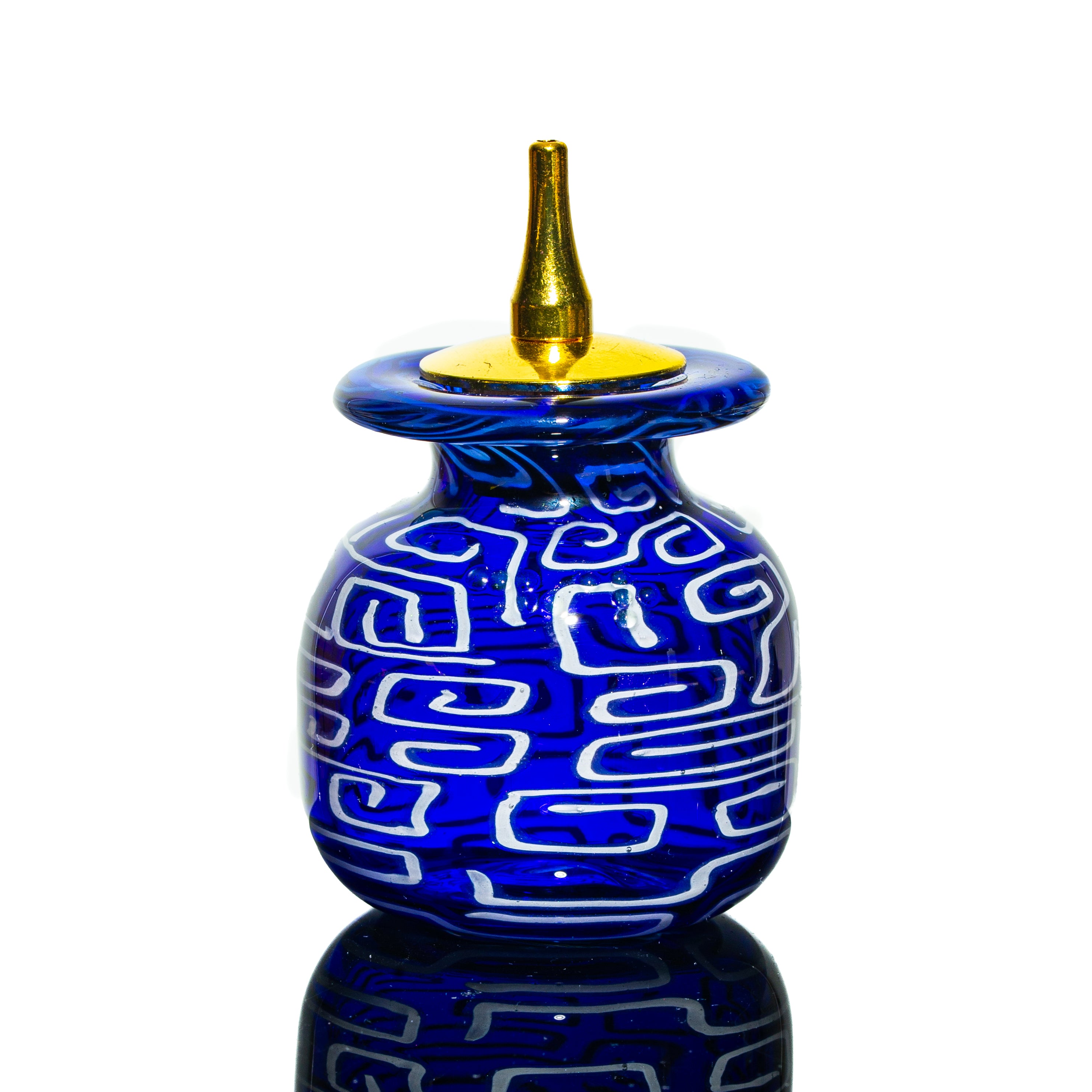 Charisma Glass - Meandros Olive Oil Bottle
