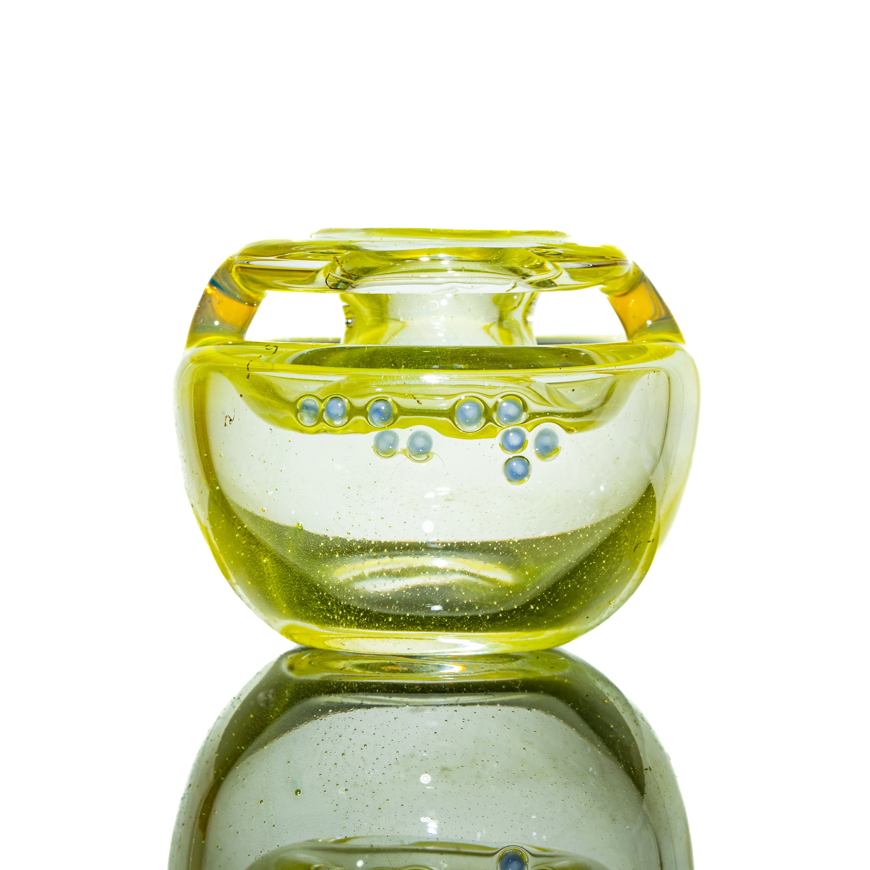 Charisma Glass - Medium Yellow Brail Vessel