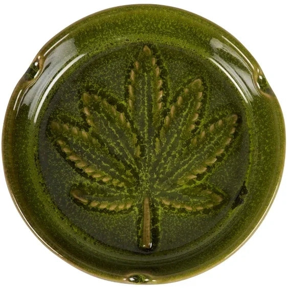 Questionables - Pot Leaf Ashtray