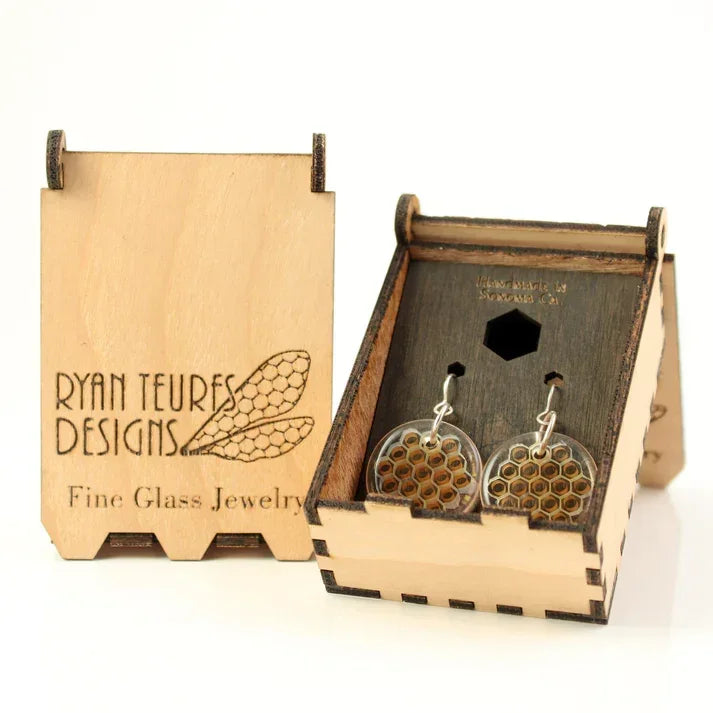 Ryan Teurfs - Silhouette Medallion Earrings