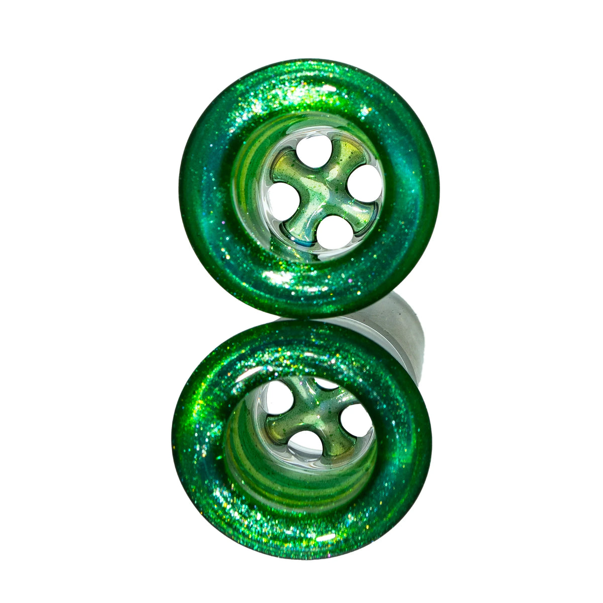 Simple Lemon Farmer - Green Stardust & Ghost 18mm Martini Slide