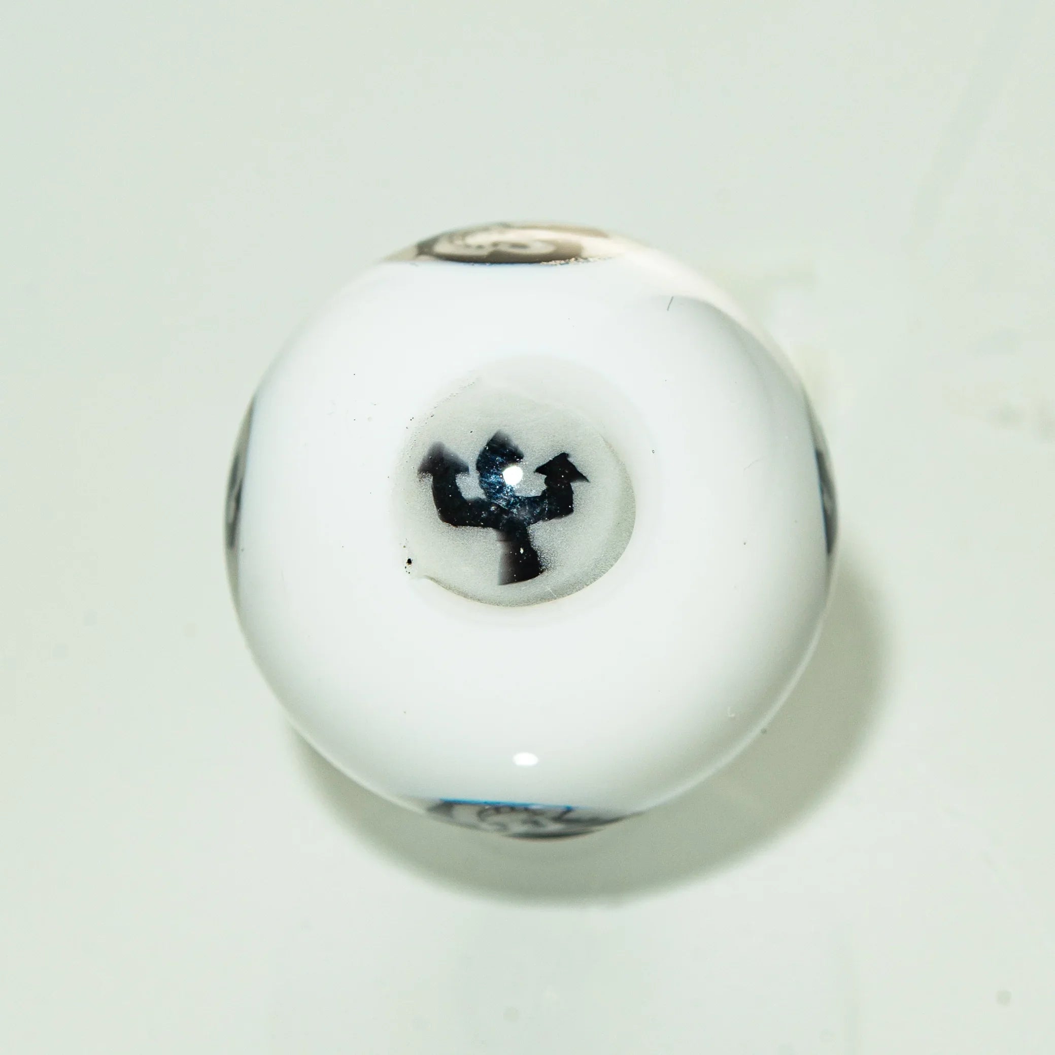 Henry Hollingsworth - Black & White Milli 17MM Marble