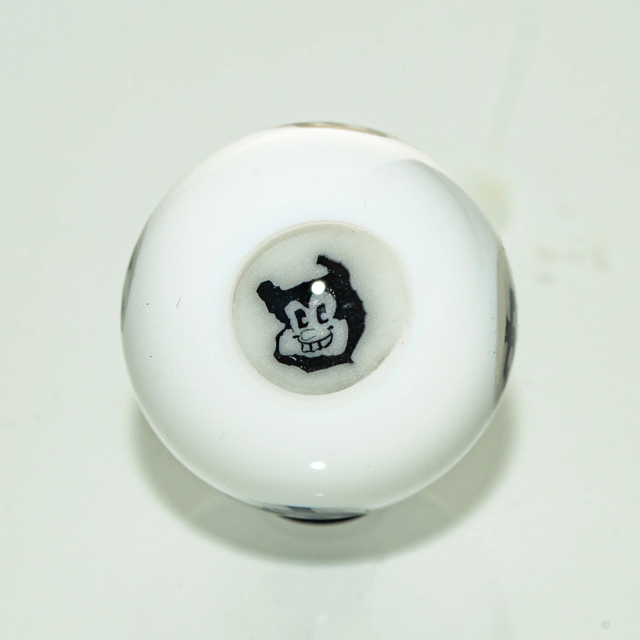 Henry Hollingsworth - Black & White Milli 17MM Marble