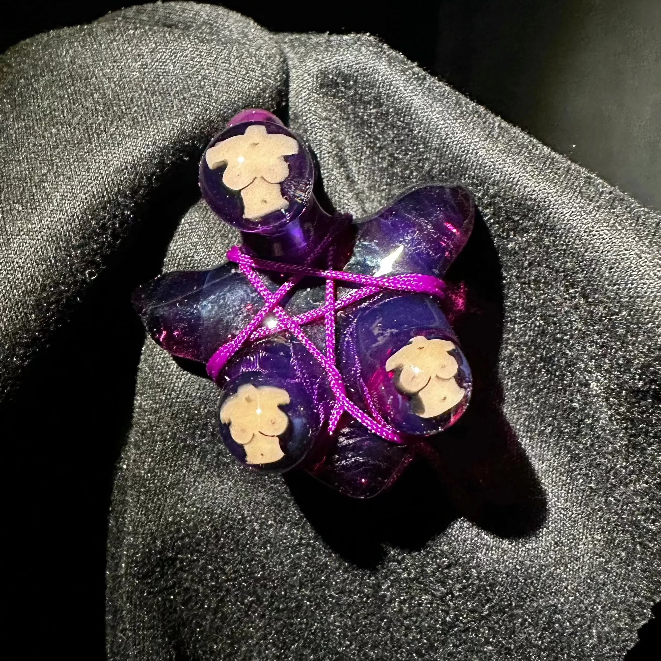 "Summer Baecation" - Kushy x Glass By Ariel - Titty Bust Pendant