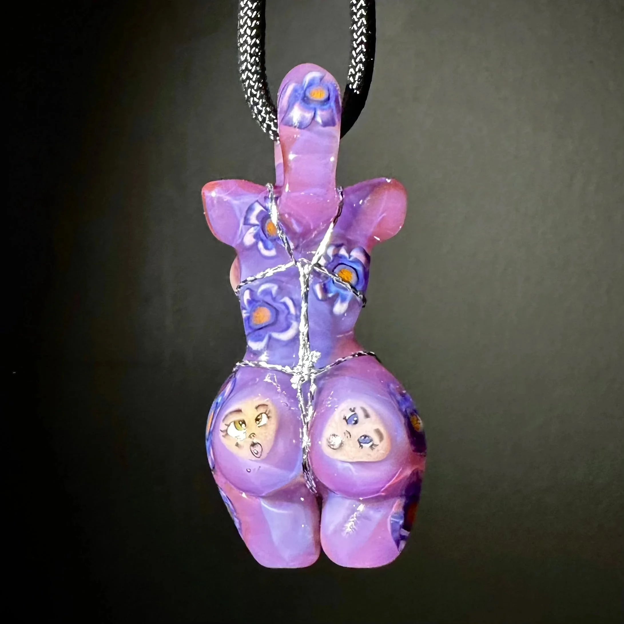 "Summer Baecation" - Kushy x Glass By Ariel - Milli Torso Pendant