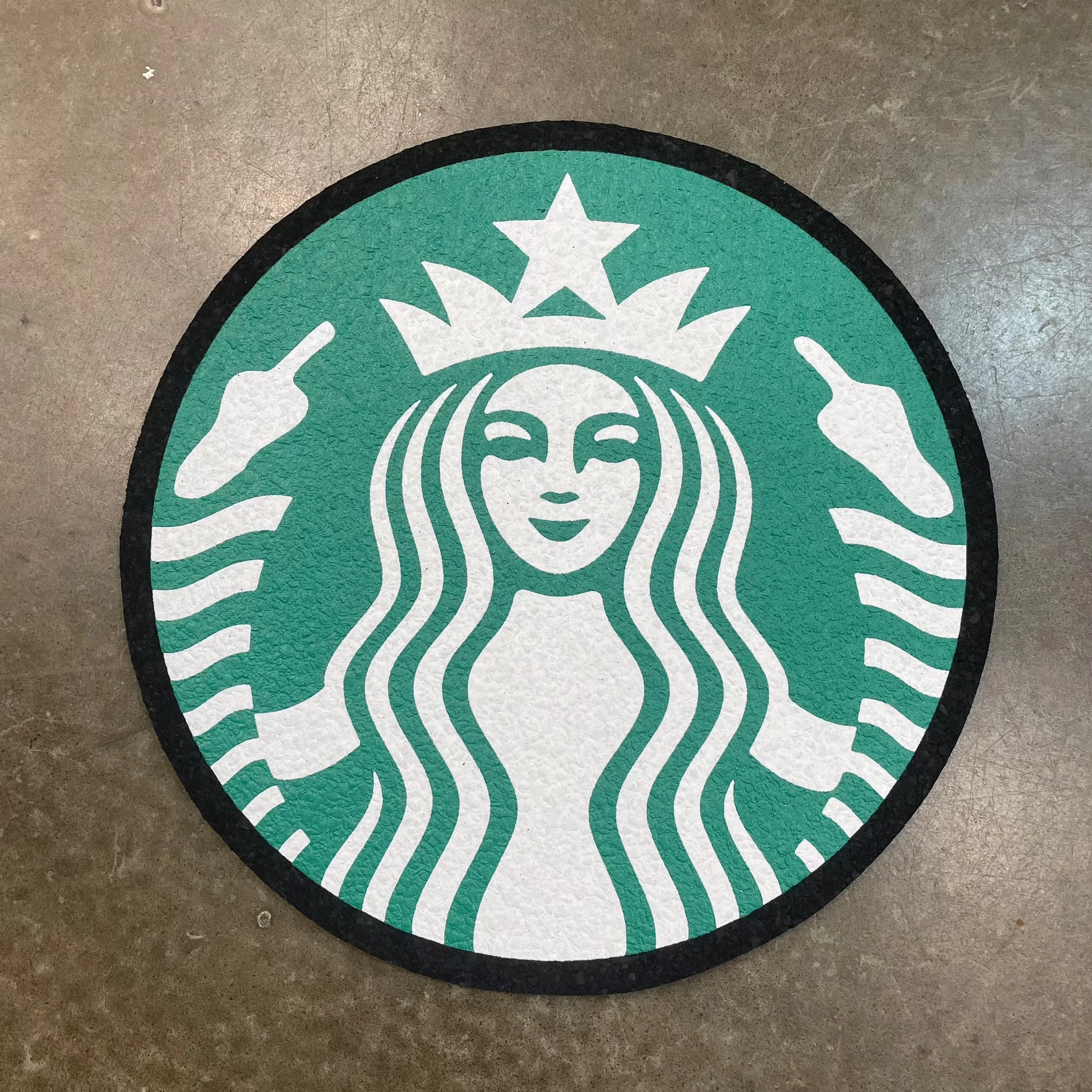 FUCK YOUR CREW - Starbucks Moodmat