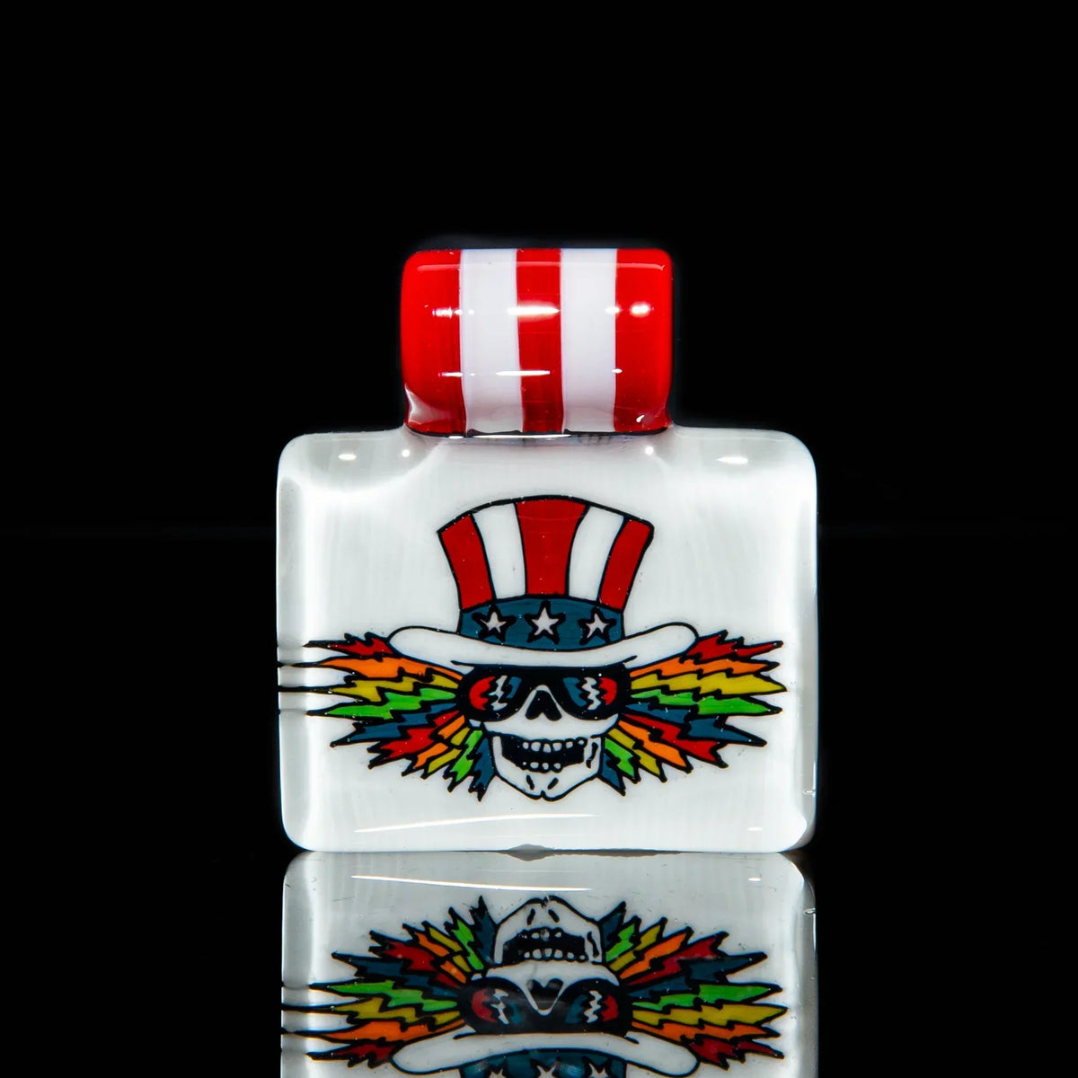Uncle Sam hand-blown glass pendant by Kevin Murray
