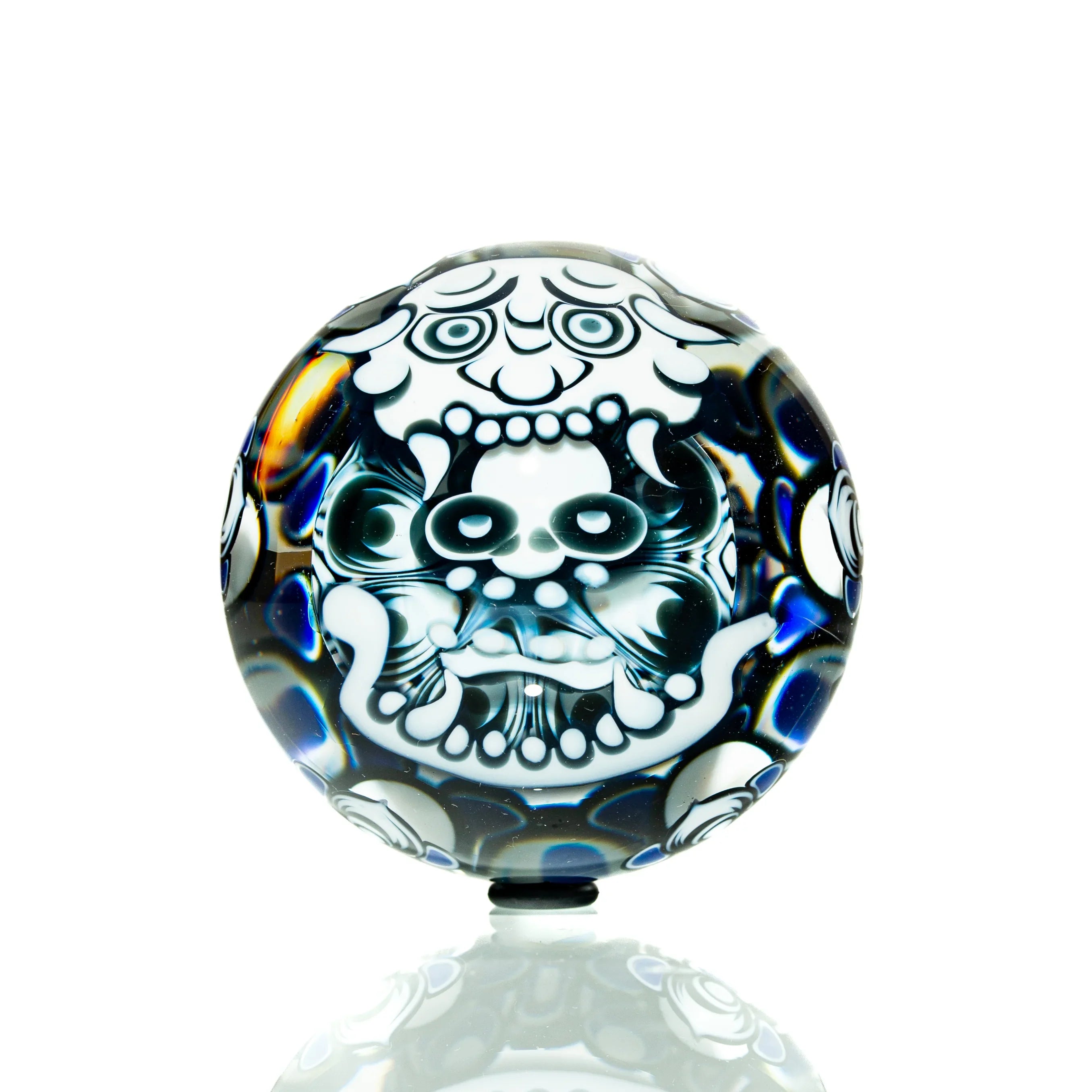 Lil Bear - 49MM Blue Demon Marble #3