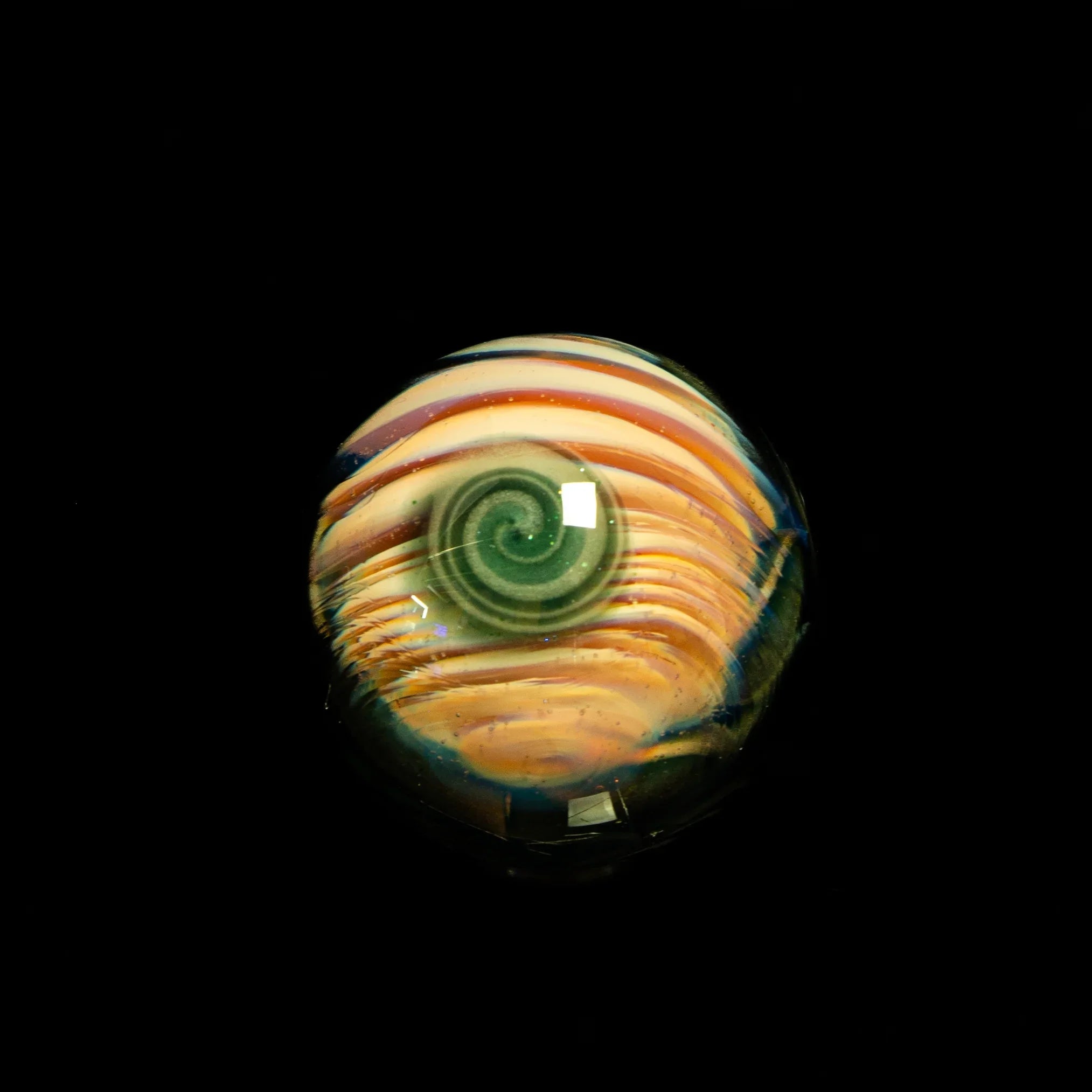 Matweeko Glass - Euro Galaxy Spiral 30MM Marble
