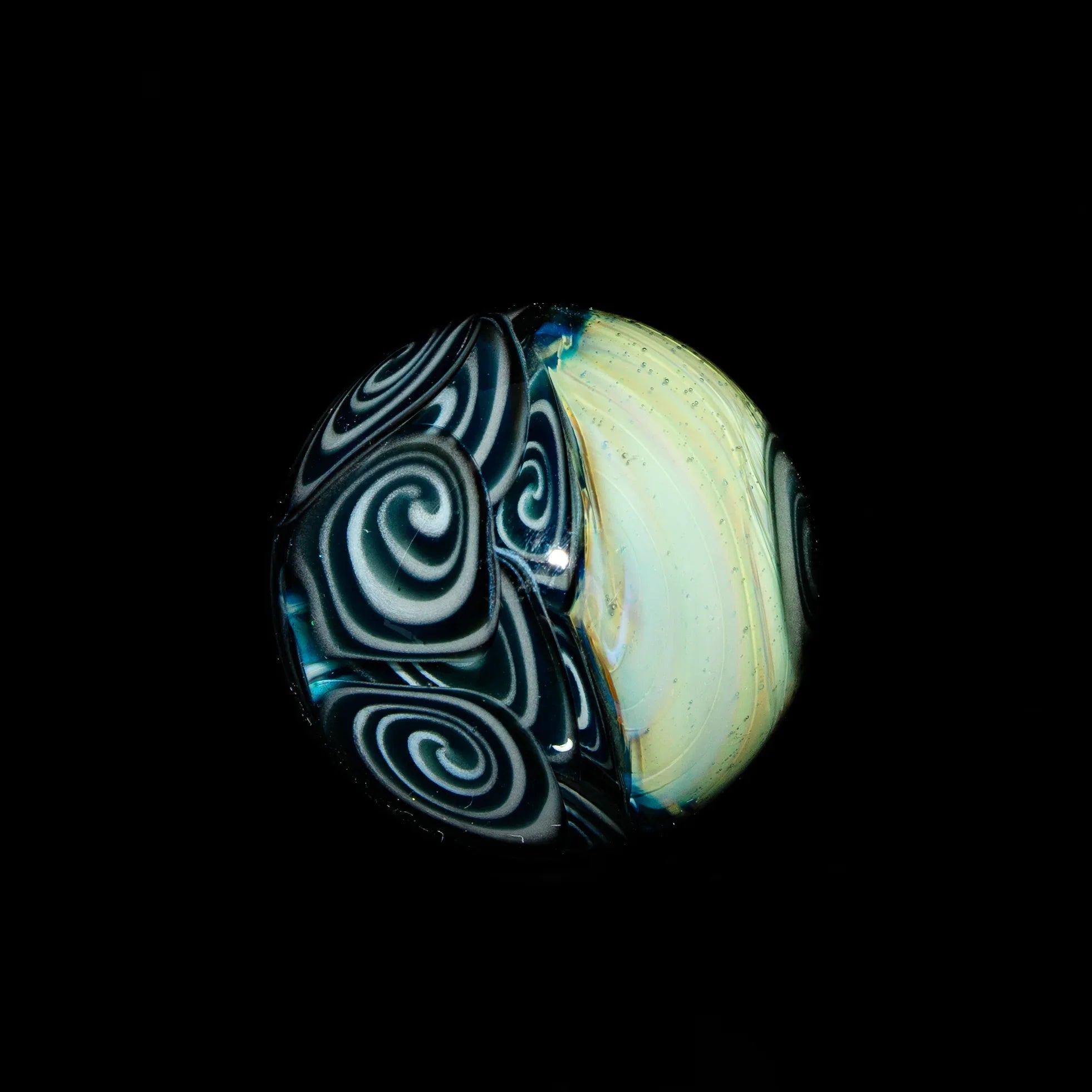 Matweeko Glass - Euro Galaxy Spiral 30MM Marble