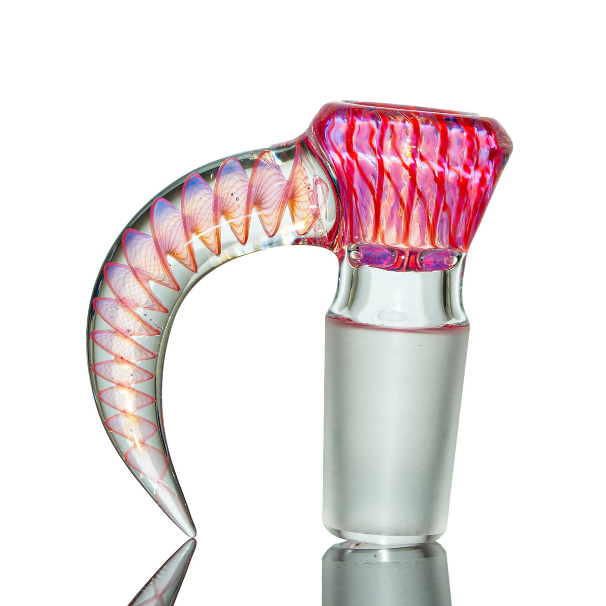 Pink glass slide accessory by Simple Lemon Farmer
