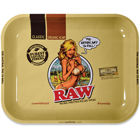 RAW - Girl Large Rolling Tray