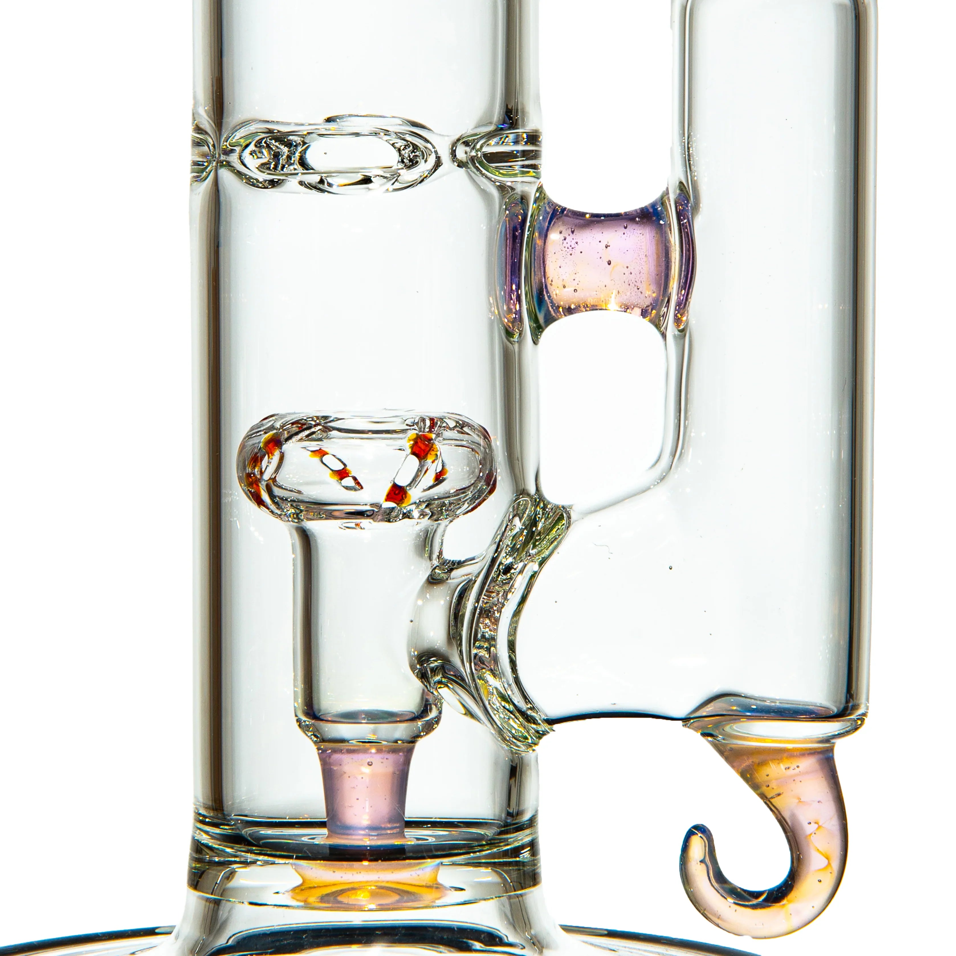 Captain Hook Glass - Rose Silver Compass