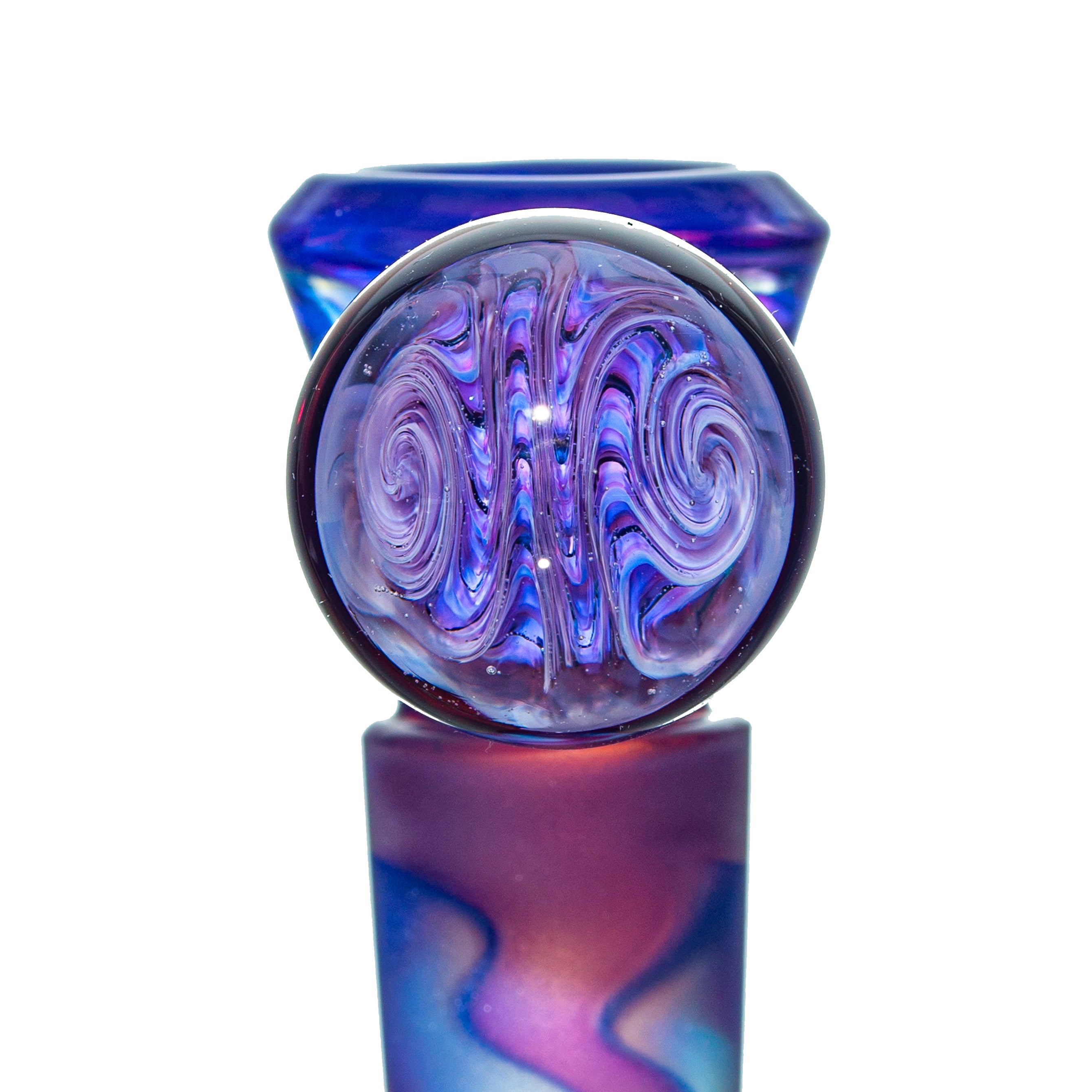 Simple Lemon Farmer - Royal Jelly, Calypso & Deja Blue Fully Worked 18mm Slide