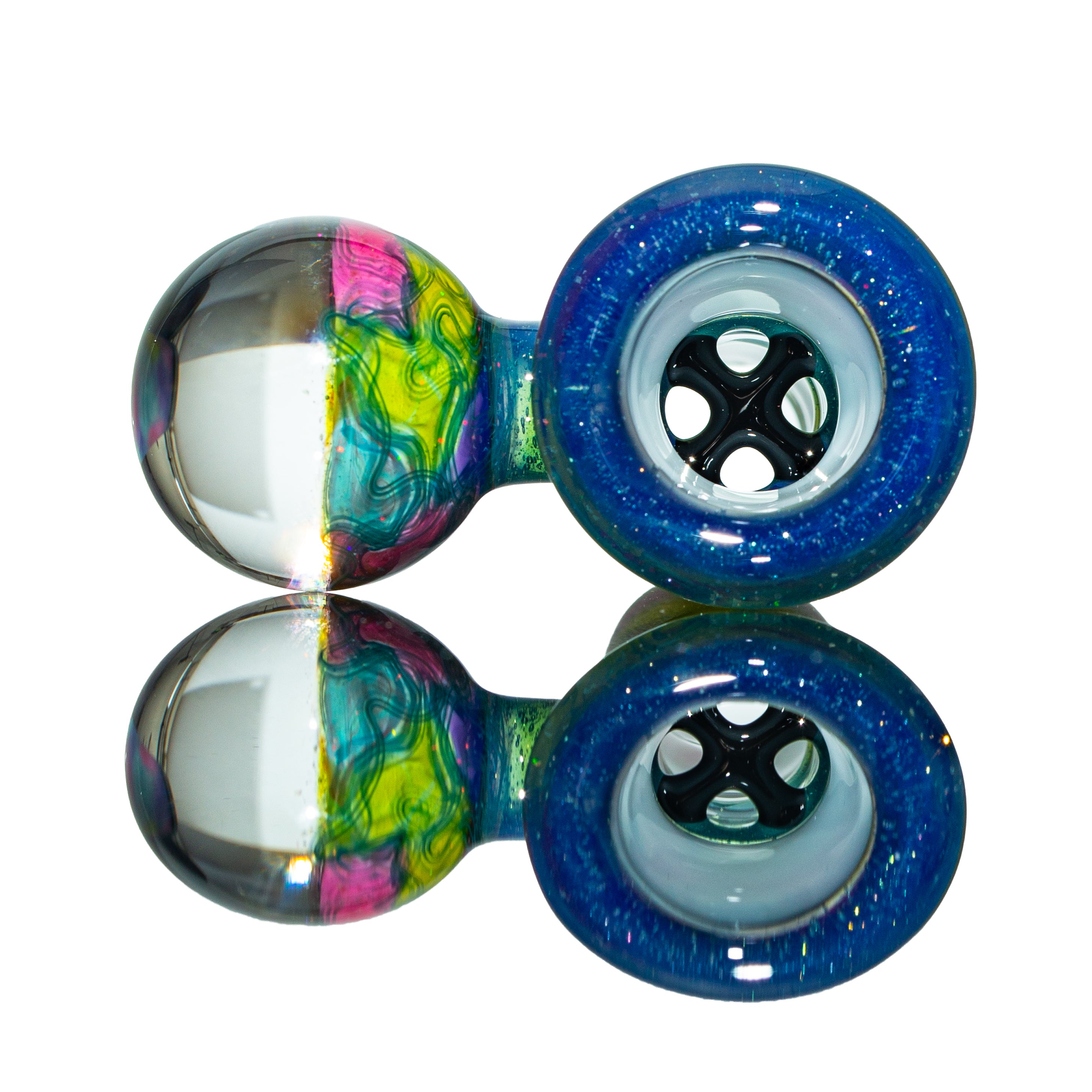 Simple Lemon Farmer x Scott Moan - Stardust Scribble Fully Worked 18mm Slide