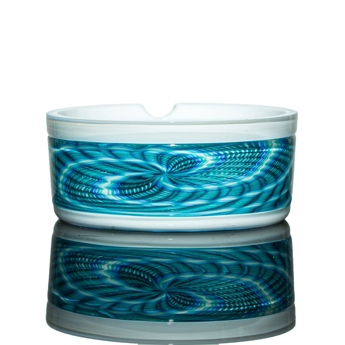 Hand-blown glass ashtray by Simple Lemon Farmer x Shamby