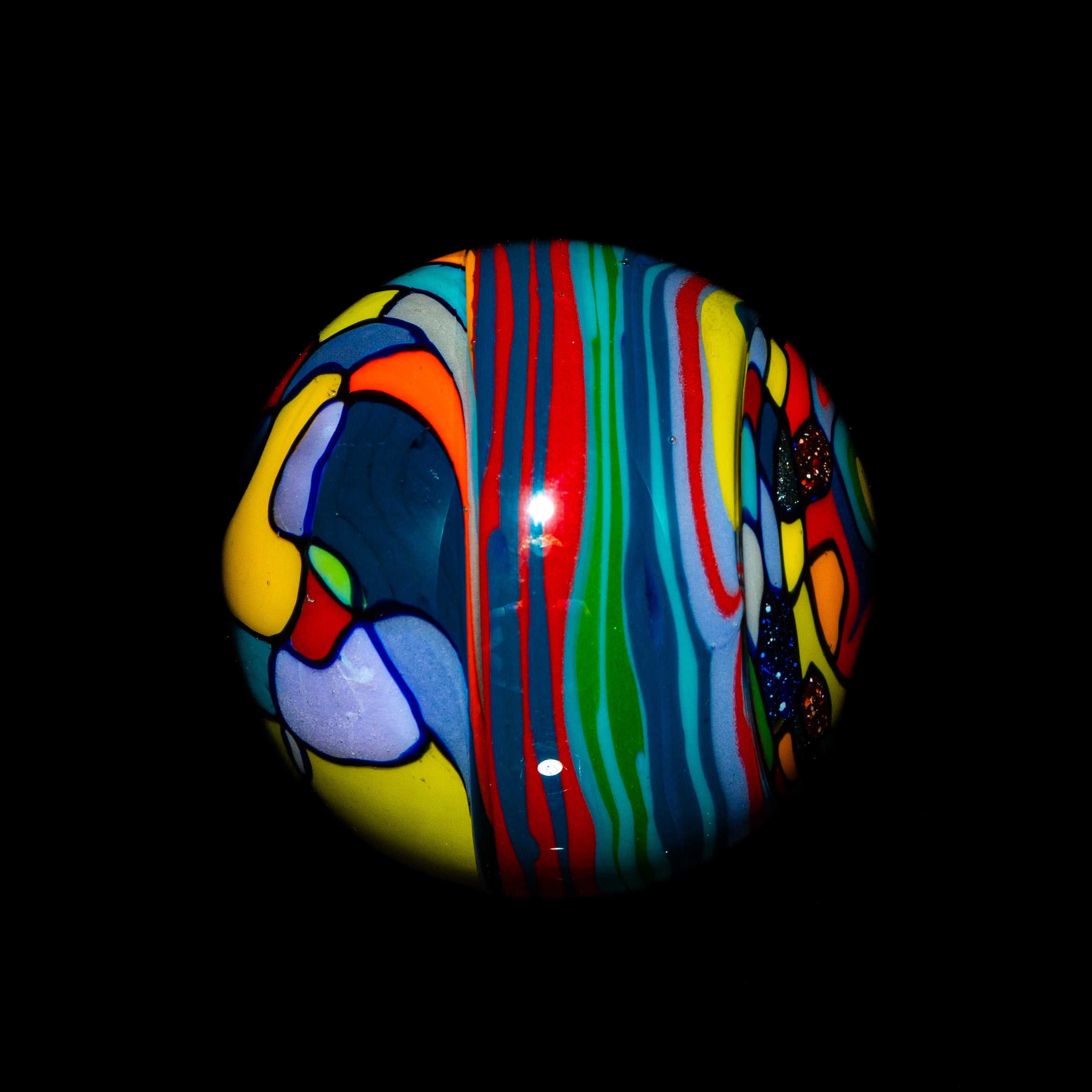 T-Funk - Rainbow Groove 39MM Marble