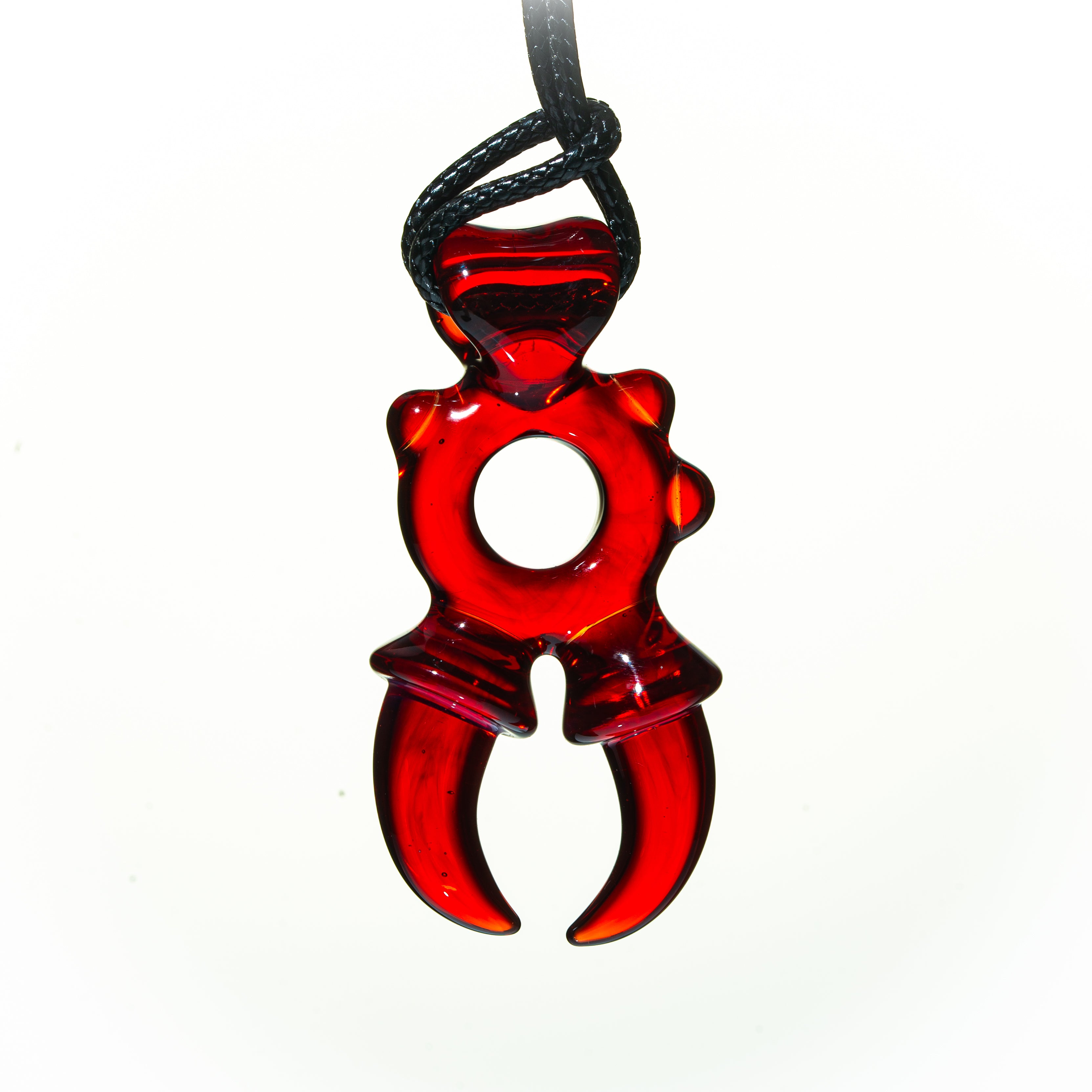 Alex Ubatuba - Small Red Warlock Pendant