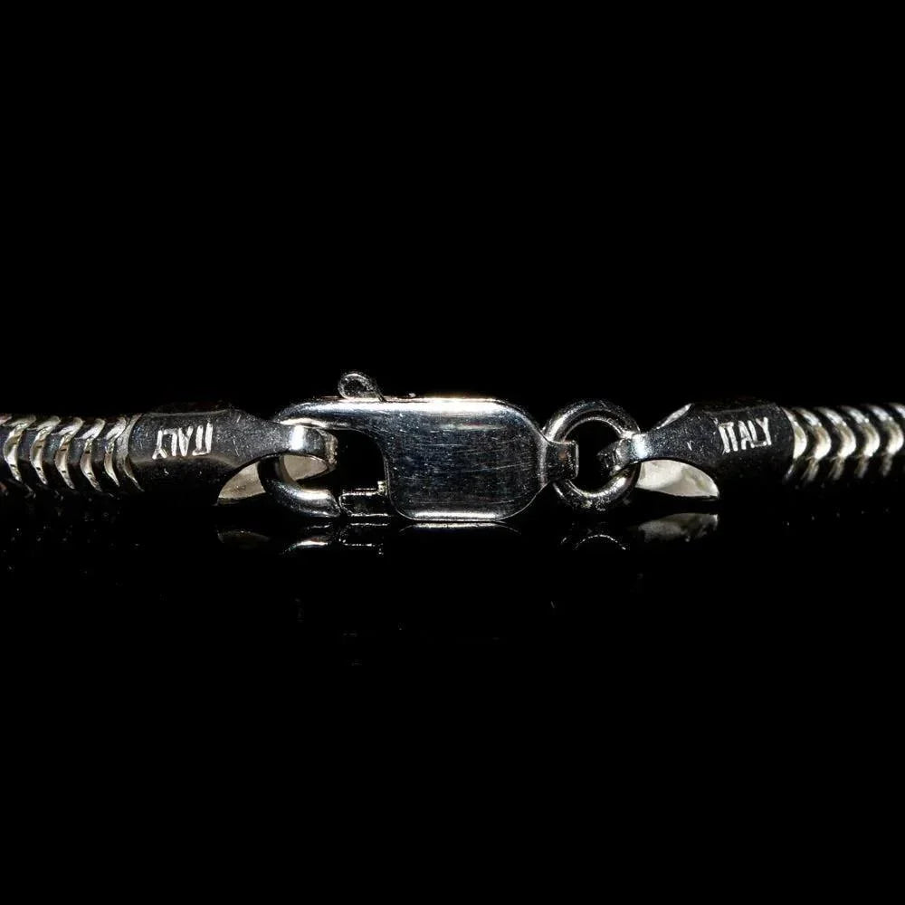 Snake Chain - Sterling Silver 24" 3mm