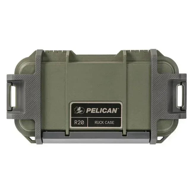 Pelican R20 Ruck Case olive green protective hard case with secure latches