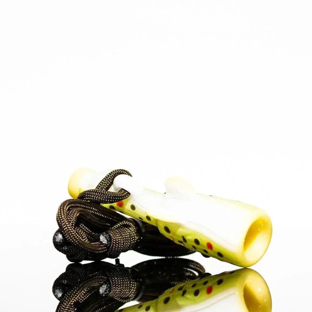 603 Glass - Brown Trout Fish Whistle