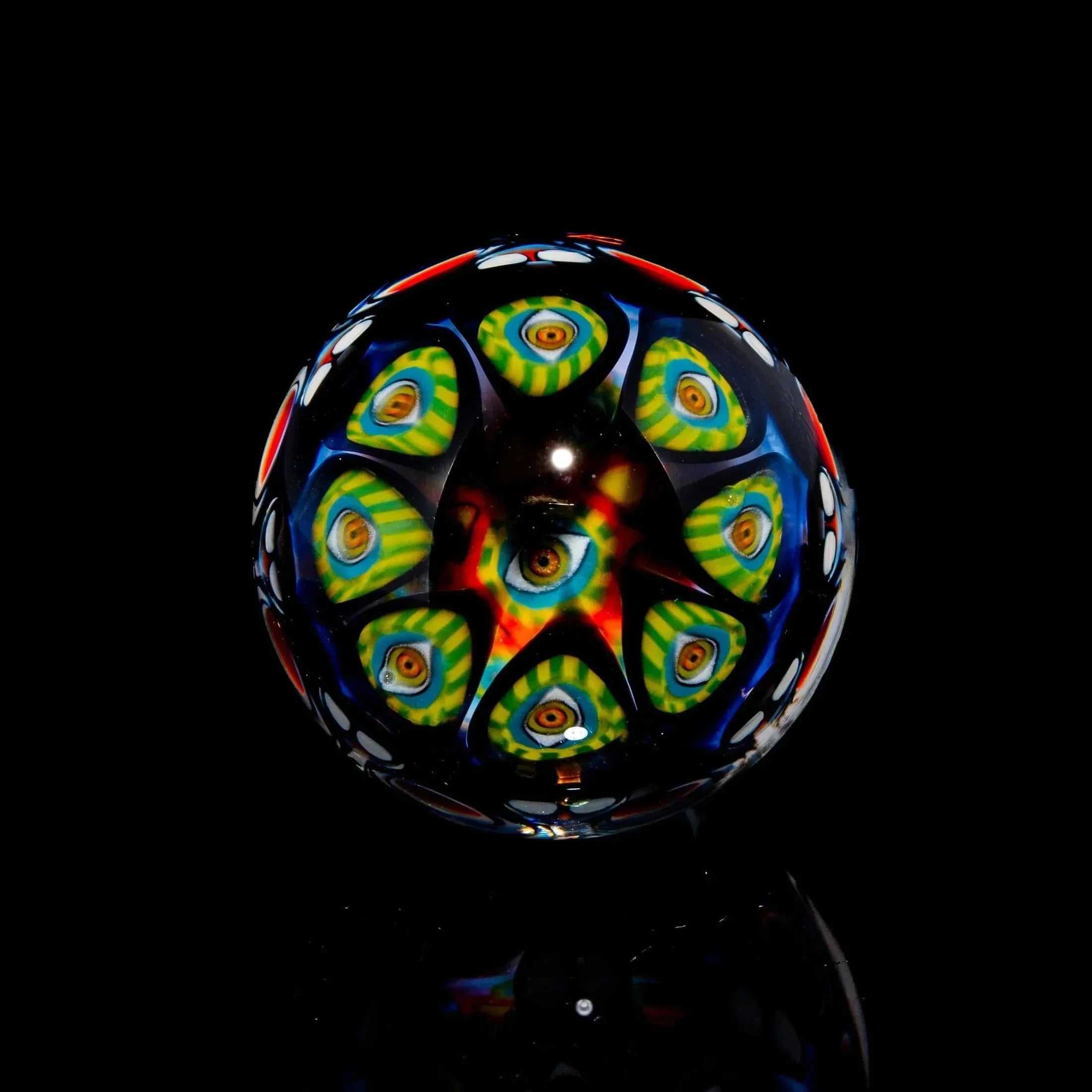 Banjo x Lil Bear - 02' Series: Green Vision Dotstack Star Eye 26MM Marble