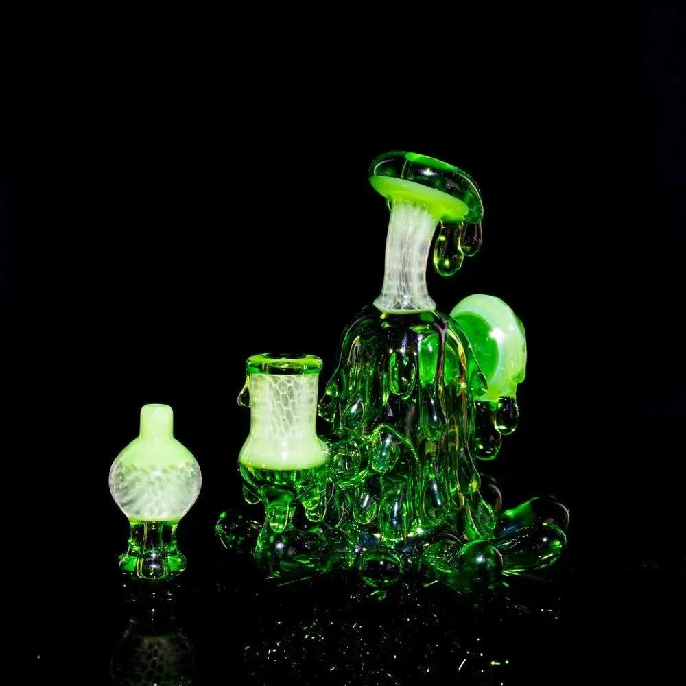 Beak Glass - Antidote & Haterade Mini Splat Rig w/ Matching Cap