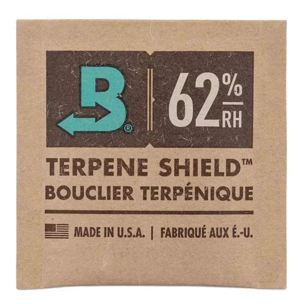 Boveda 62% RH terpene shield humidity control pack for herb storage