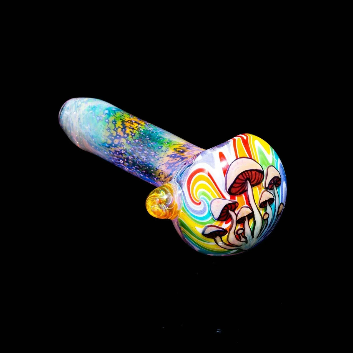 Magic Mushroom Spacetech Spoon by Chillary Bogart