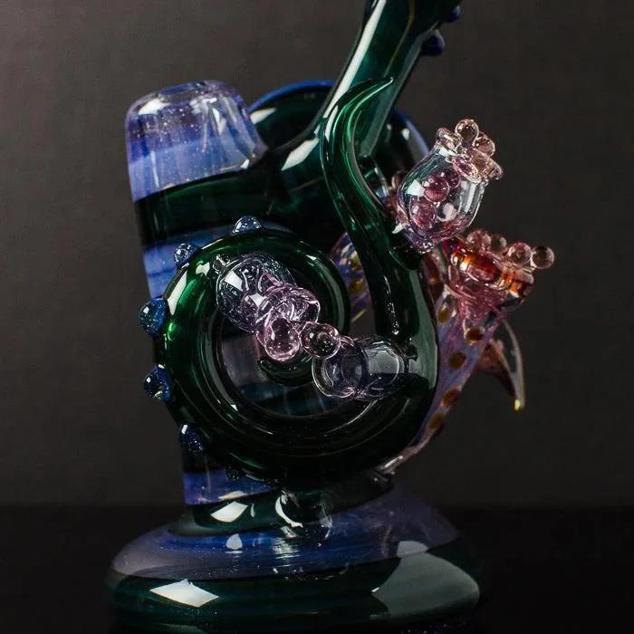 Chris Hubbard Faceted Purple Dewar Seal Rig