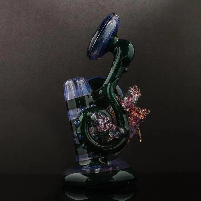 Chris Hubbard Faceted Purple Dewar Seal Rig