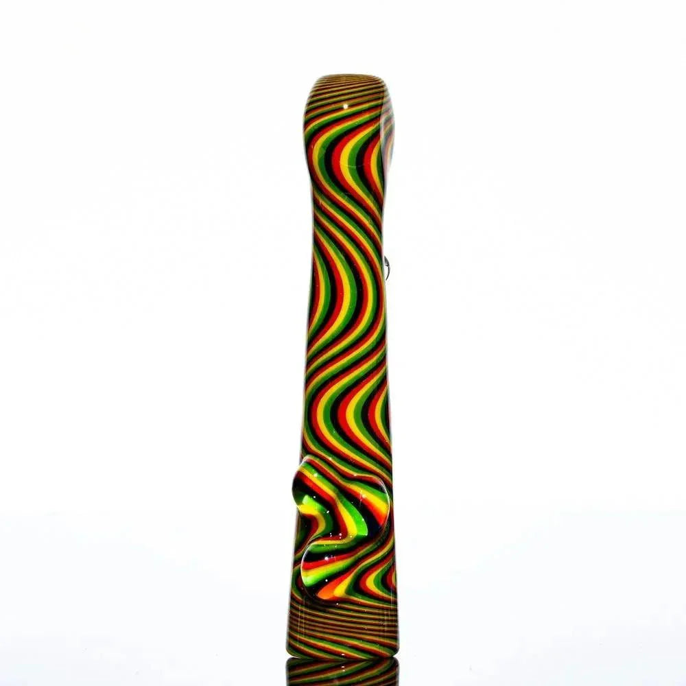 Glass Distractions - Rasta Wig Wag Onie