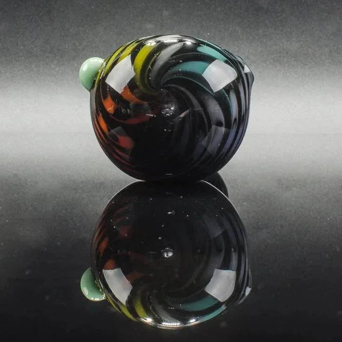 Hot Mess Glass - Dark Rainbow Spoon