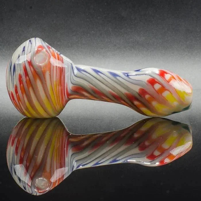 Hot Mess Glass - Light Rainbow Spoon