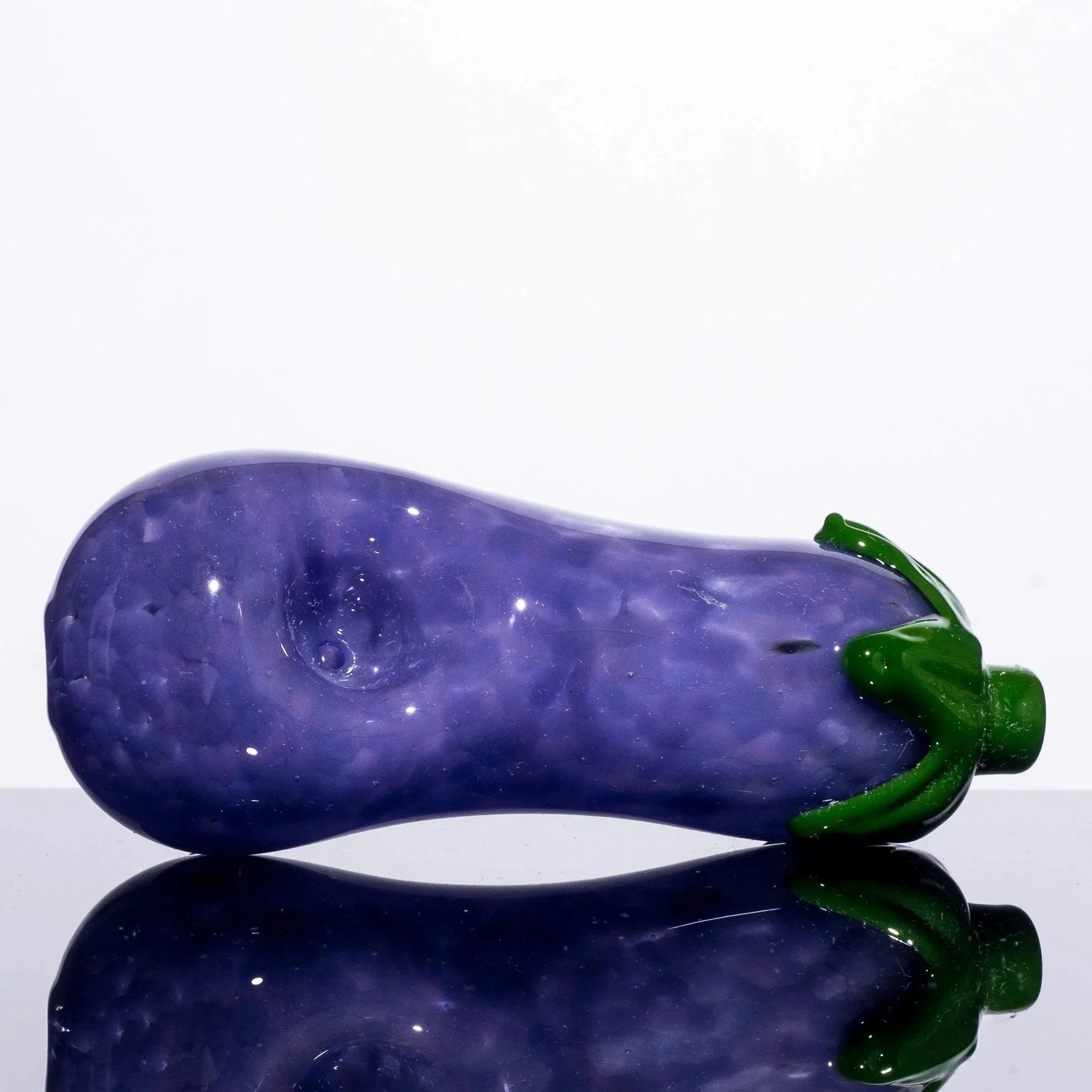 I Love Frank Glass - Eggplant Pipe