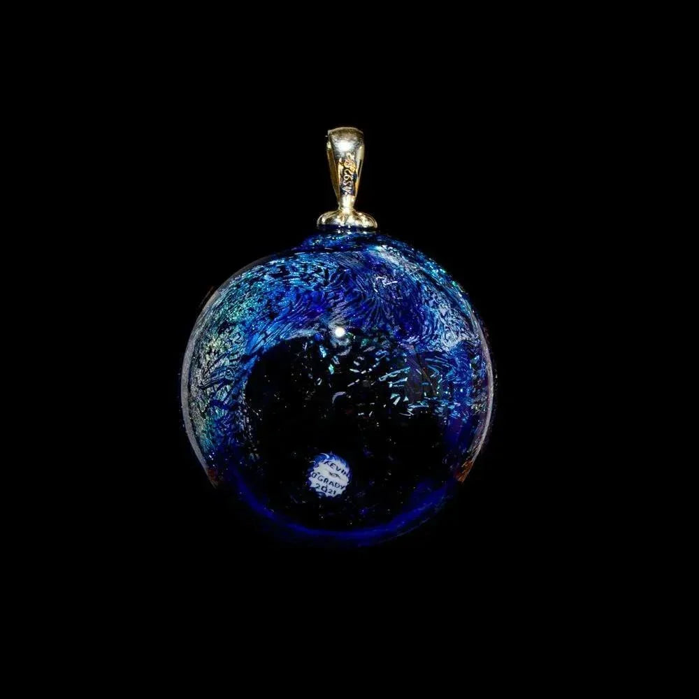 Kevin O'Grady - Cobalt & Silver Dichro Pendant