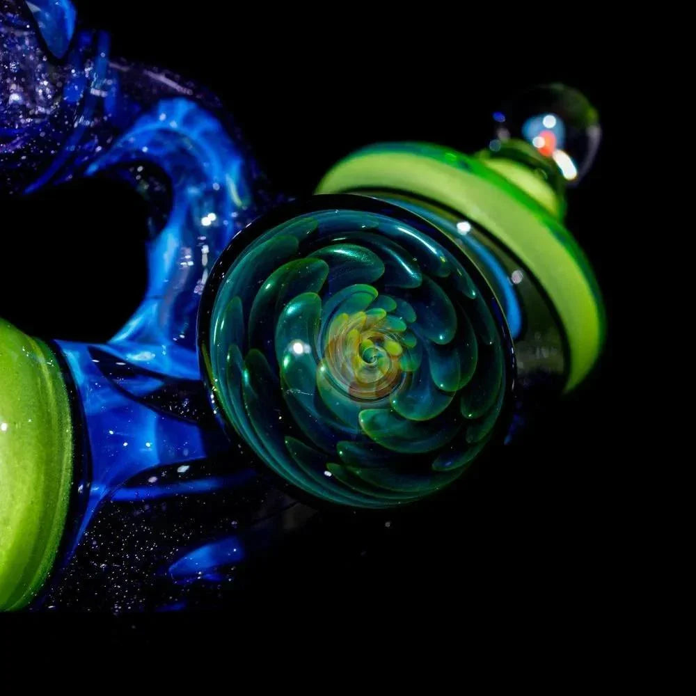 Liam The Glass Guy - Lime, White Satin, Ghost & Purple Lollipop Montage Caballero