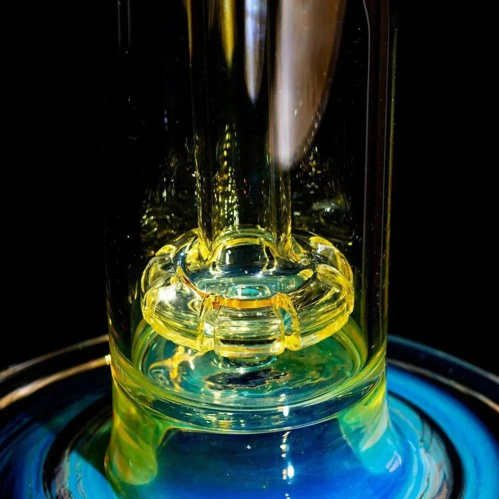 Mr. E - Fume Double Perc Flower Tube w/ Slide