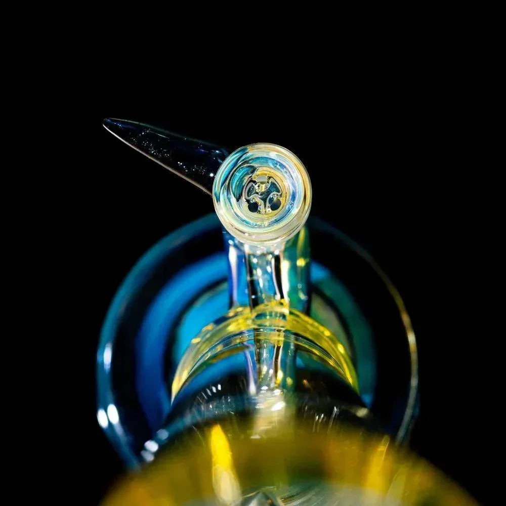 Mr. E - Fume Double Perc Flower Tube w/ Slide