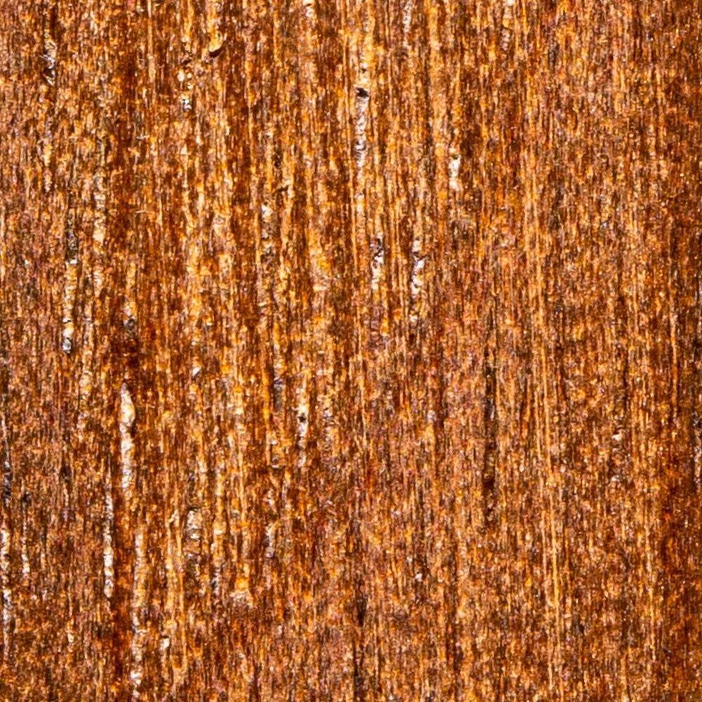 Close-up of brown hardwood texture with natural grain and rich wood finish