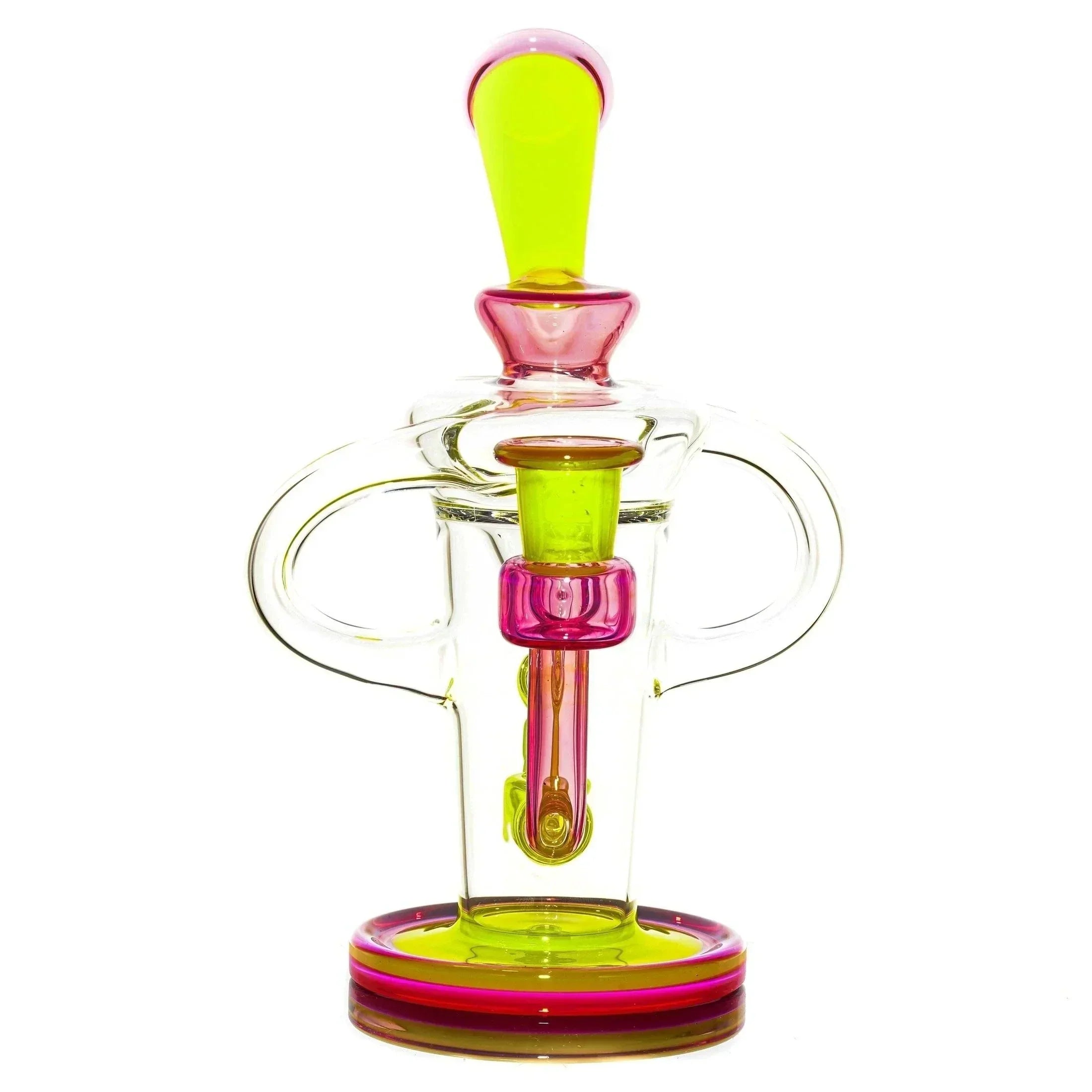 Stevie P - Clear, Karmaline & Lemon Drop Double Uptake Klein Recycler