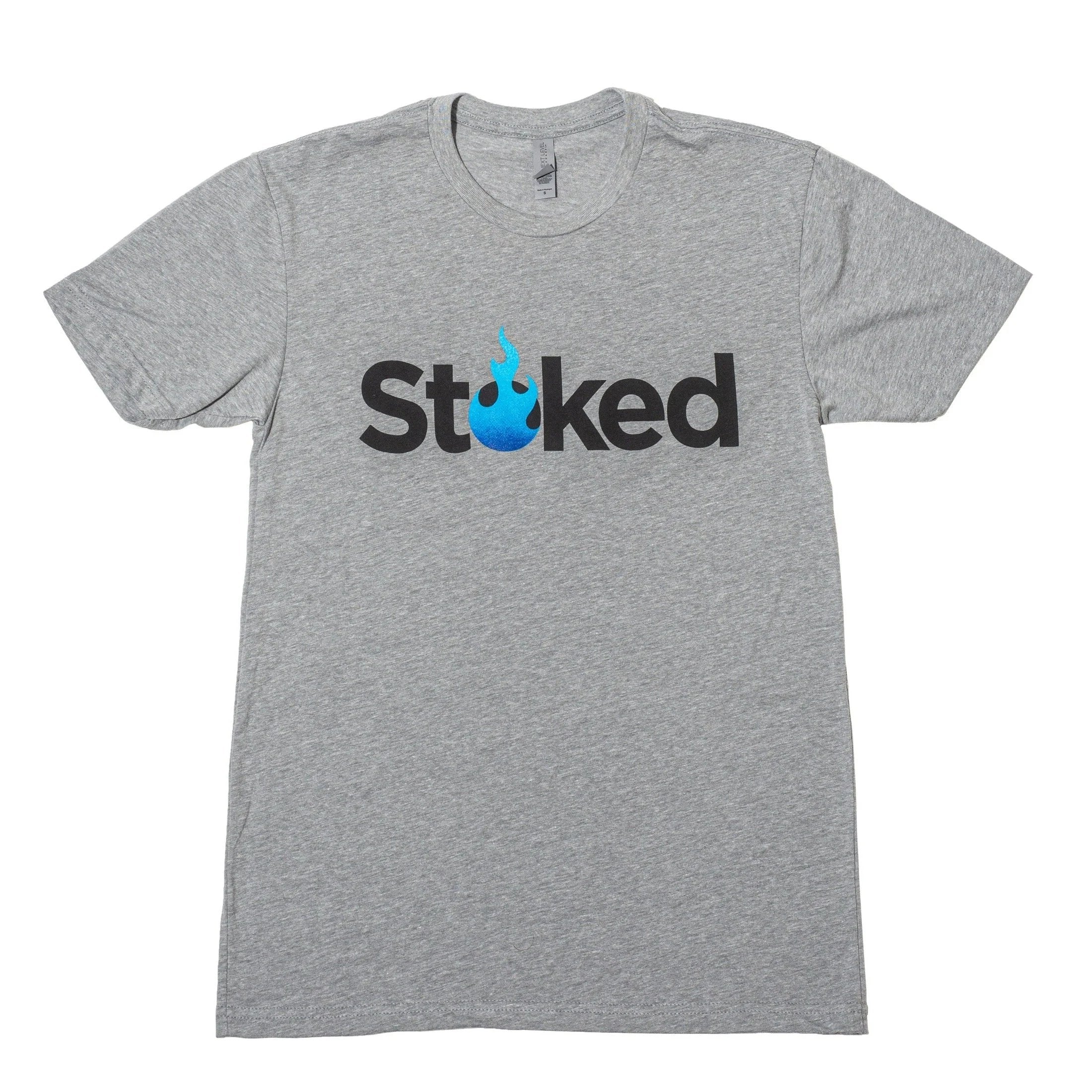 Stoked Provisions - Dark Heather Gray T-Shirt
