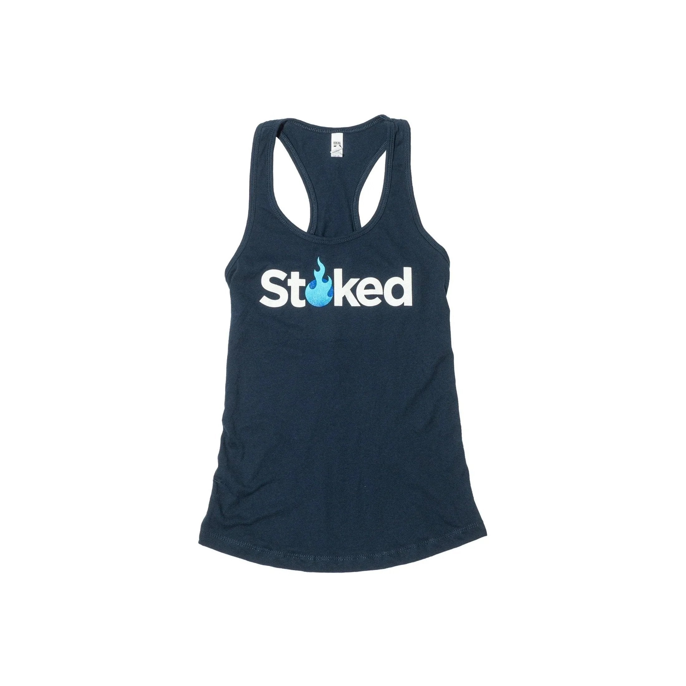 Stoked Provisions - Navy Racerback Tank