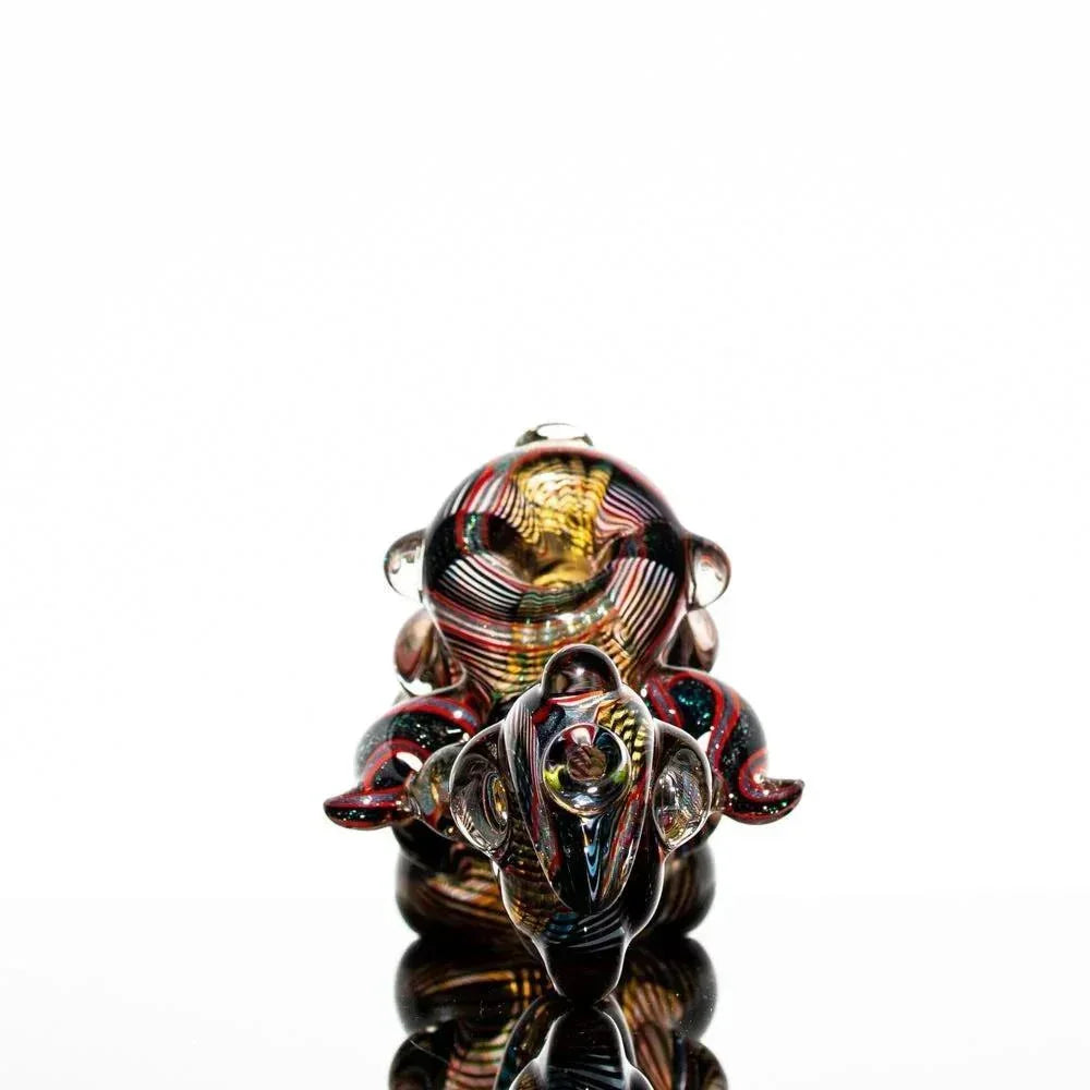 Torcher Glass - Dichro Dragon Push Bubbler