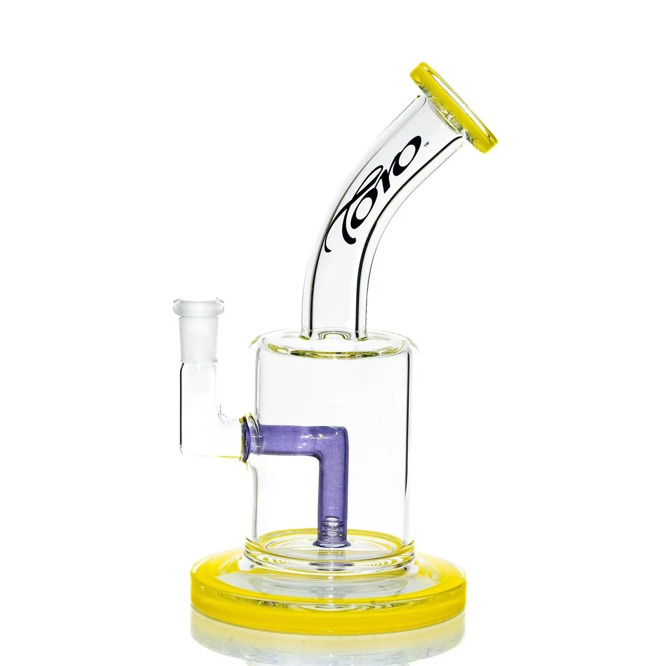 Toro Glass - Banana & Perwinkle Macro XL