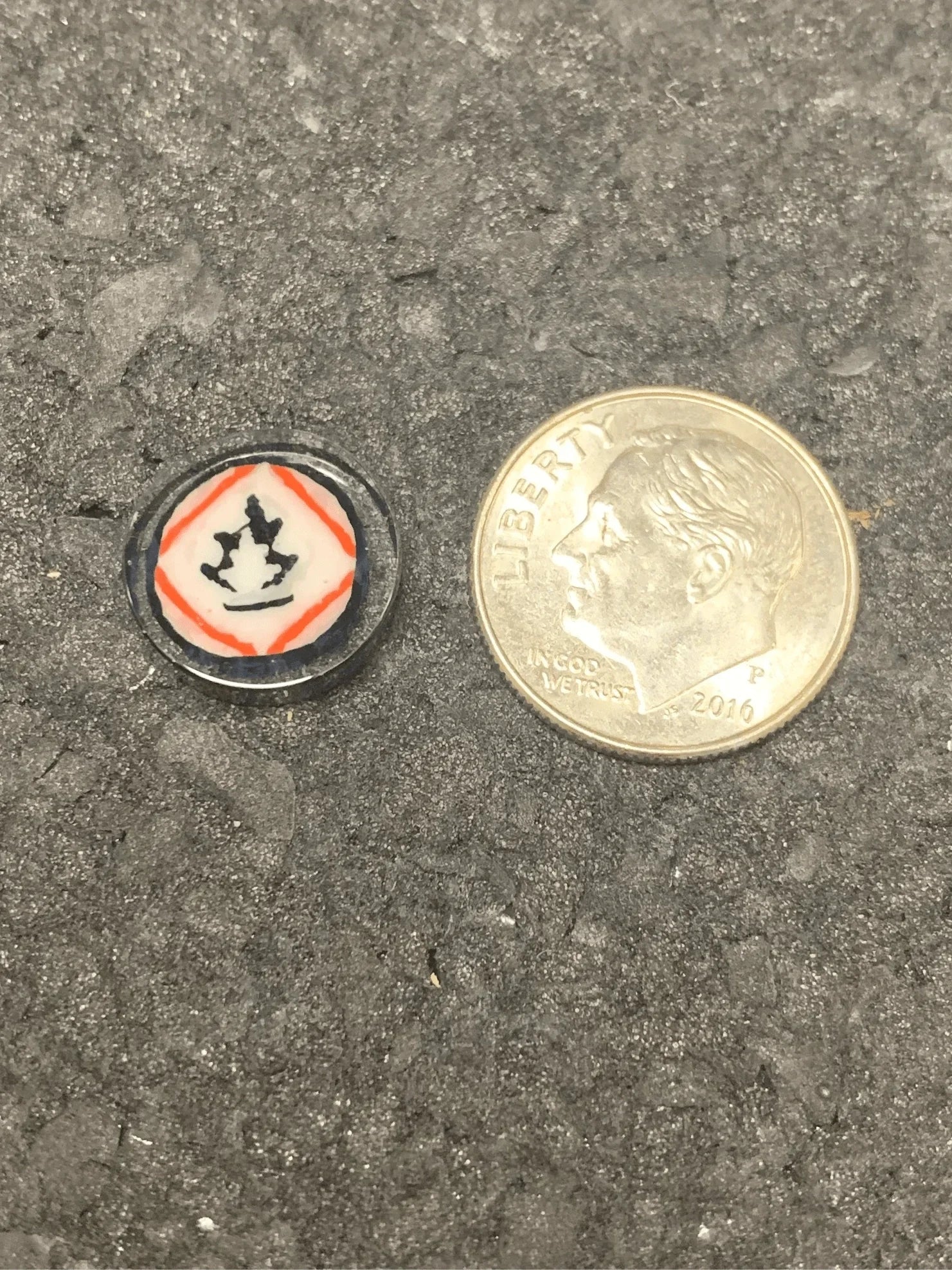 Peter The Doge - Pyroscopic Fire Sign .93G Coin