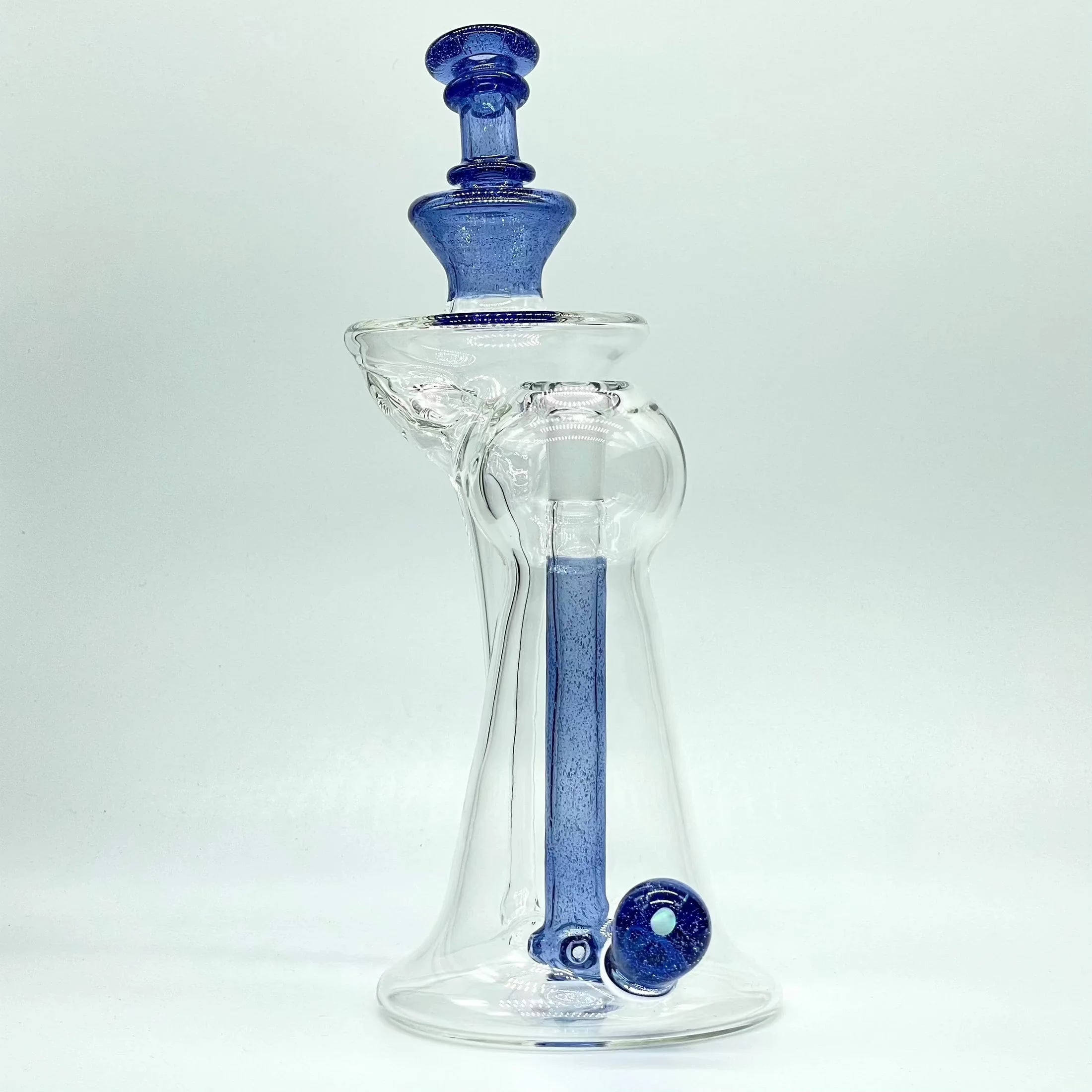 Lid Glass - Sea Blue Recessed Recycler