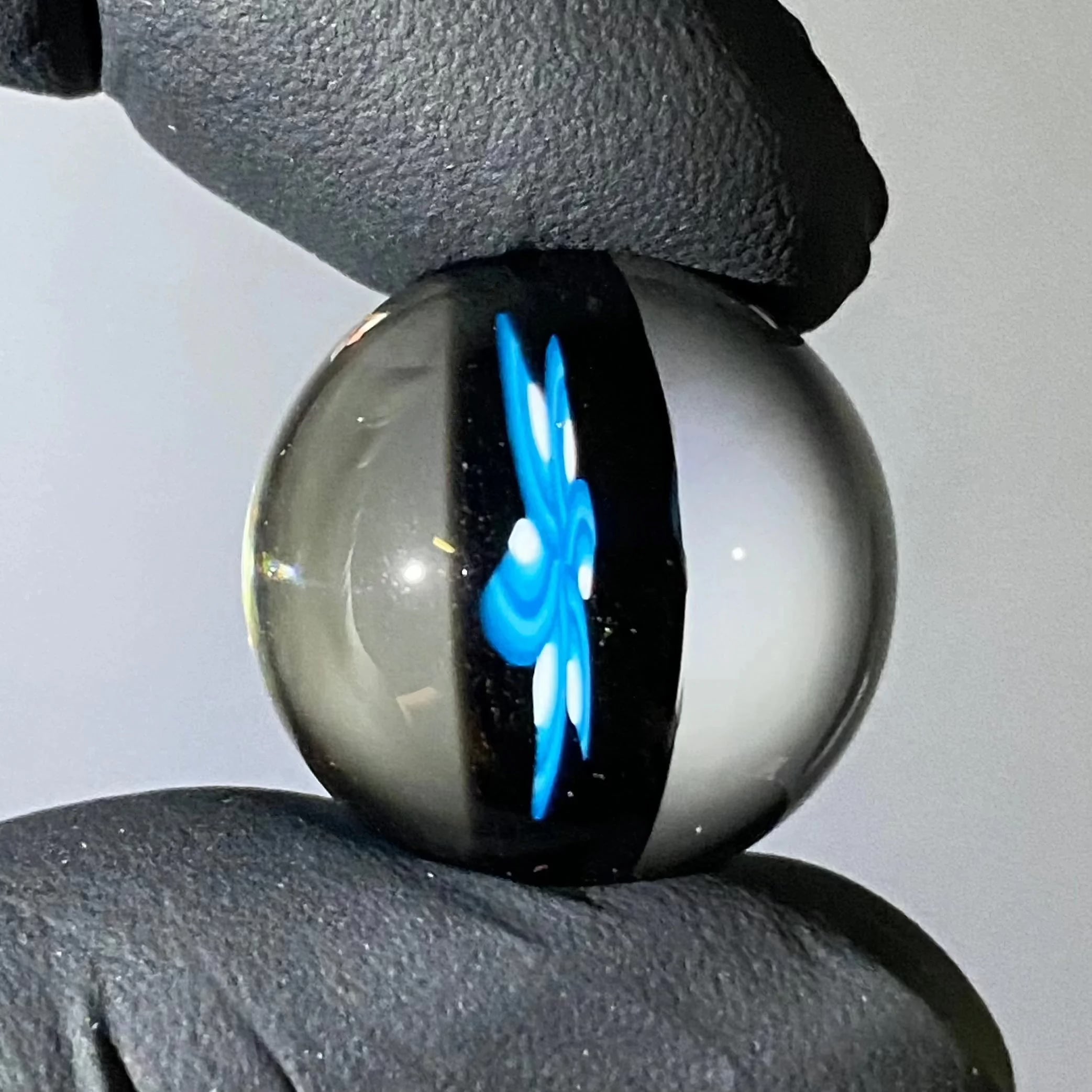 Credo Glass - Blue Seigaiha Top Marble Set